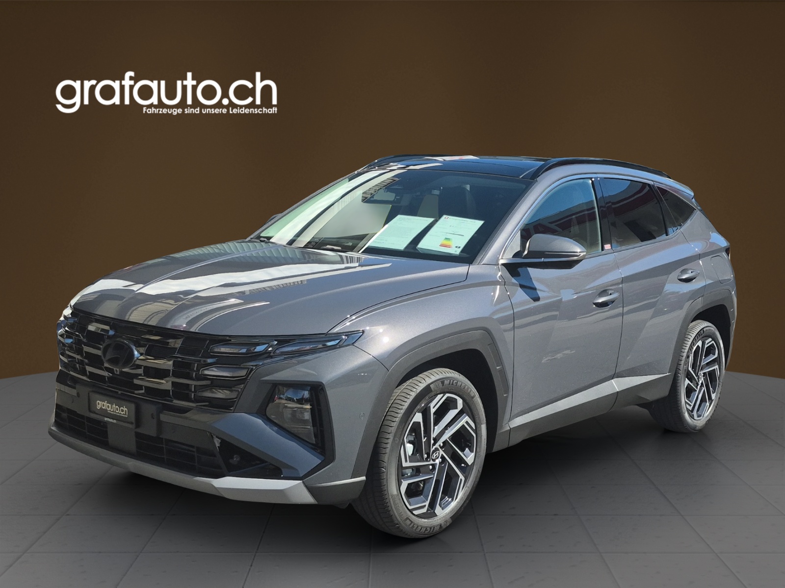 HYUNDAI Tucson 1.6 T-GDi HEV Vertex 4W Sunroof MY27-image-1