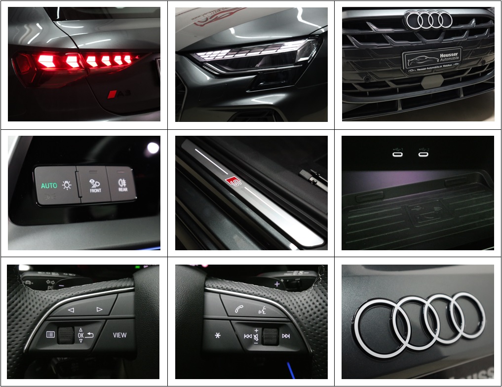 AUDI A3 Sportback 35 TFSI S Line S-tronic - Panorama - Matrix LED - Sportsitze - SONOS - 360° Kamera - 150 PS-image-15