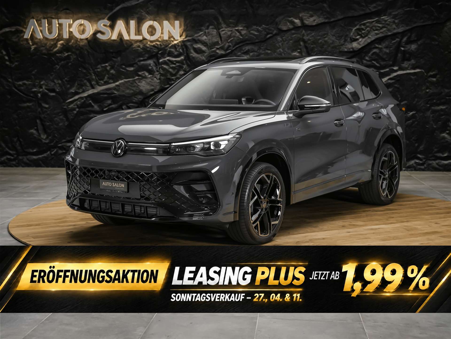 VW Tiguan 2.0 TDI SCR R-Line 4Motion DSG *Panorama*Massage*Lenkradheizung*360° Kamera*AHK*-image-0