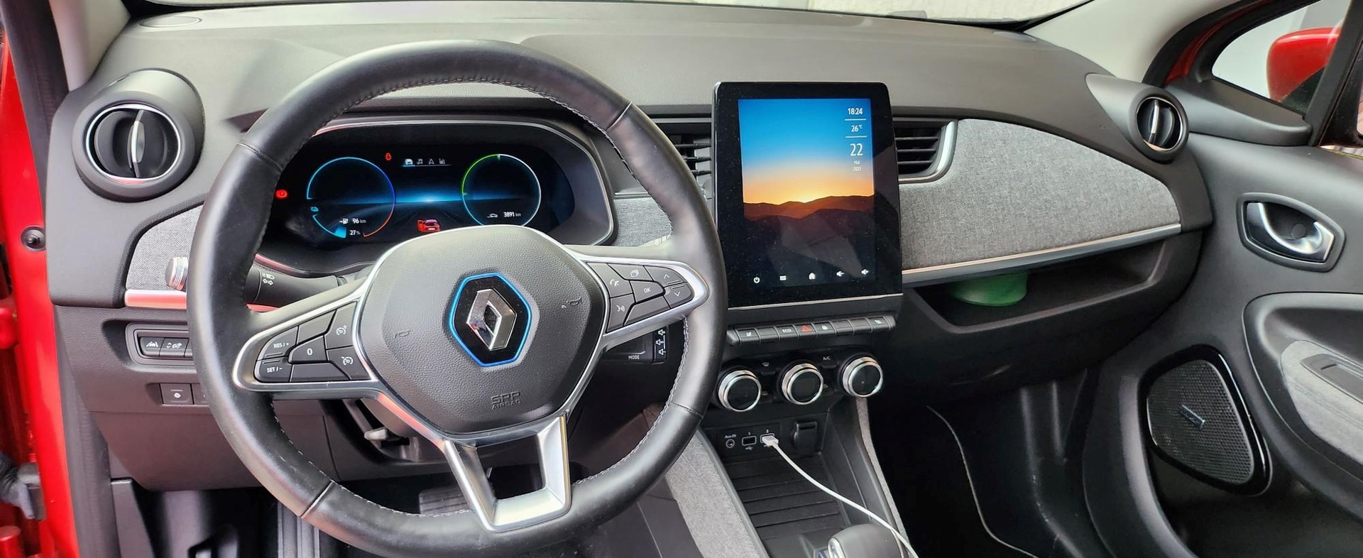 RENAULT Zoe Intens R135 (Batterie Miete)-image-5