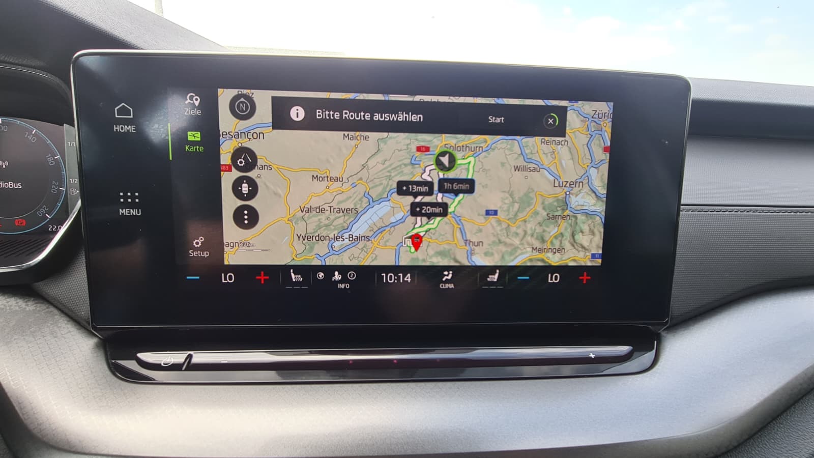 SKODA Octavia Combi 2.0 TDI DSG Ambition 4x4 ** Anh-Kupplung ** Gr.Navi ** Parkhilfe v+h ** Virtuelles Cockpit ** Frisch ab MFK **-image-11
