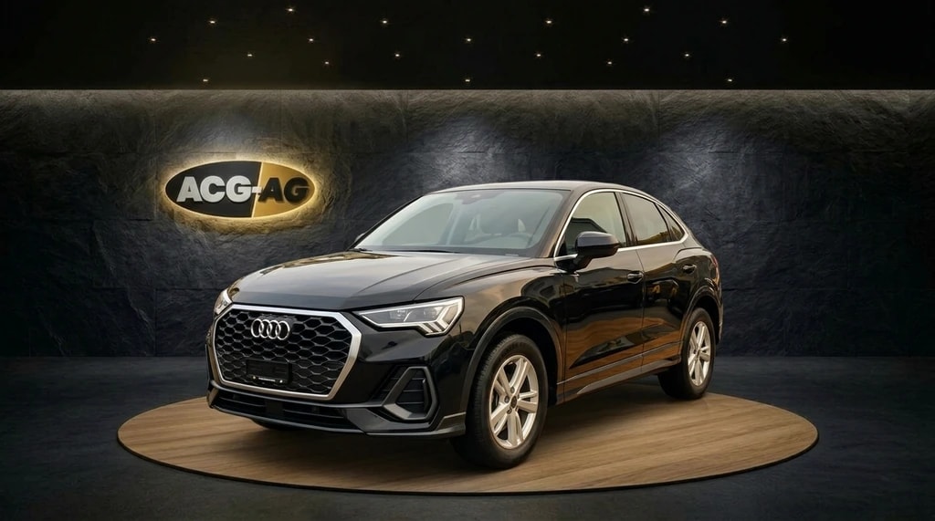 AUDI Q3 Sportback 40 TDI quattro S-tronic ** Voll-Leder ** RF-Kamera ** Werksgarantie Ab 1. Inverkehrsetzung, 36 Monate-image-2