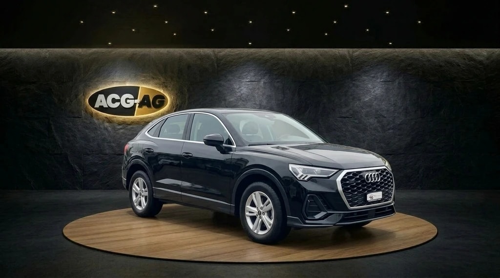 AUDI Q3 Sportback 40 TDI quattro S-tronic ** Voll-Leder ** RF-Kamera ** Werksgarantie Ab 1. Inverkehrsetzung, 36 Monate-image-0