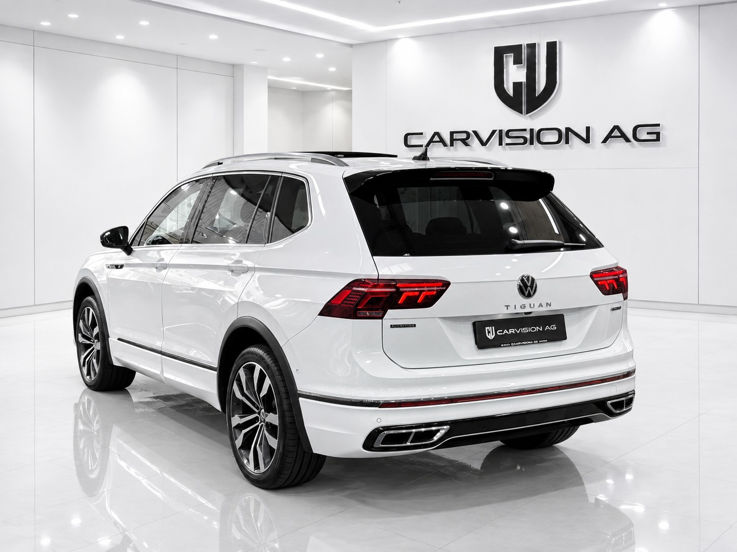 VW Tiguan Allspace 2.0 TDI SCR R-Line 4Motion DSG * 7-Plätzer * Anhängerkupplung * Panorama-Glasdach *-image-4