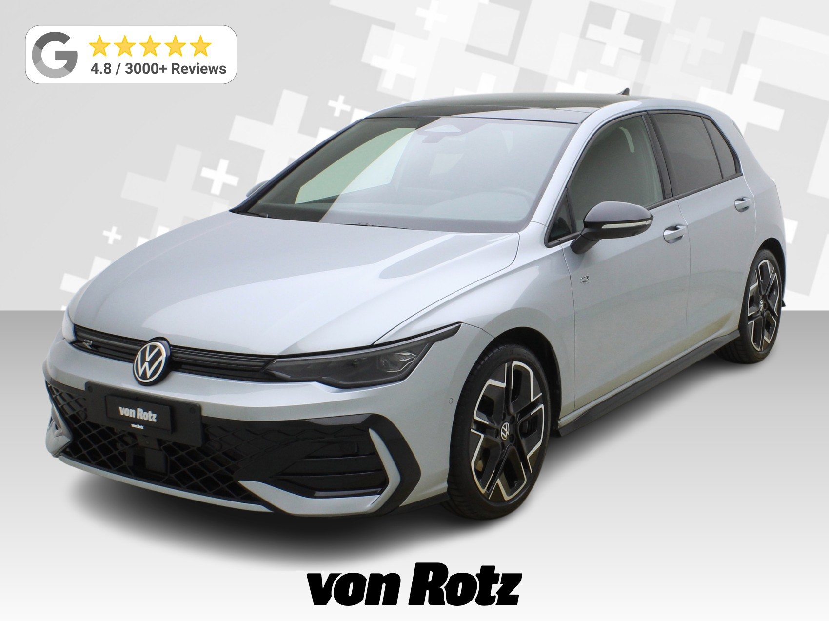 VW Golf 8.5 2.0 TSI DSG R-Line Black Style 4Motion **VW Werksgarantie bis 12/2030**-image-0