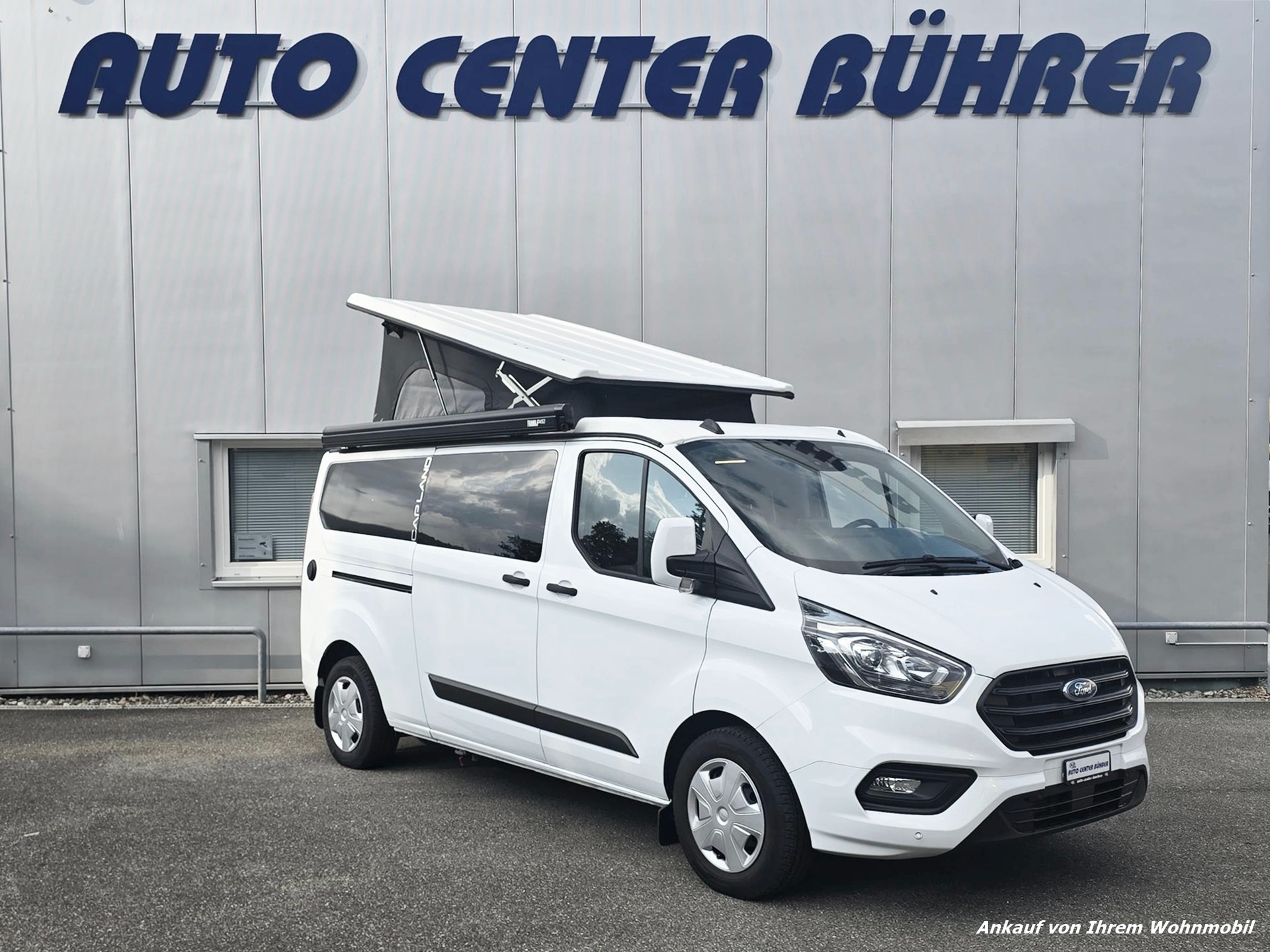 DREAMER COMPACT CAPLAND AUFSTELLDACH 2,0 TDCI DIESEL AUTOMAT FORD TRANSIT CUSTOM-image-2