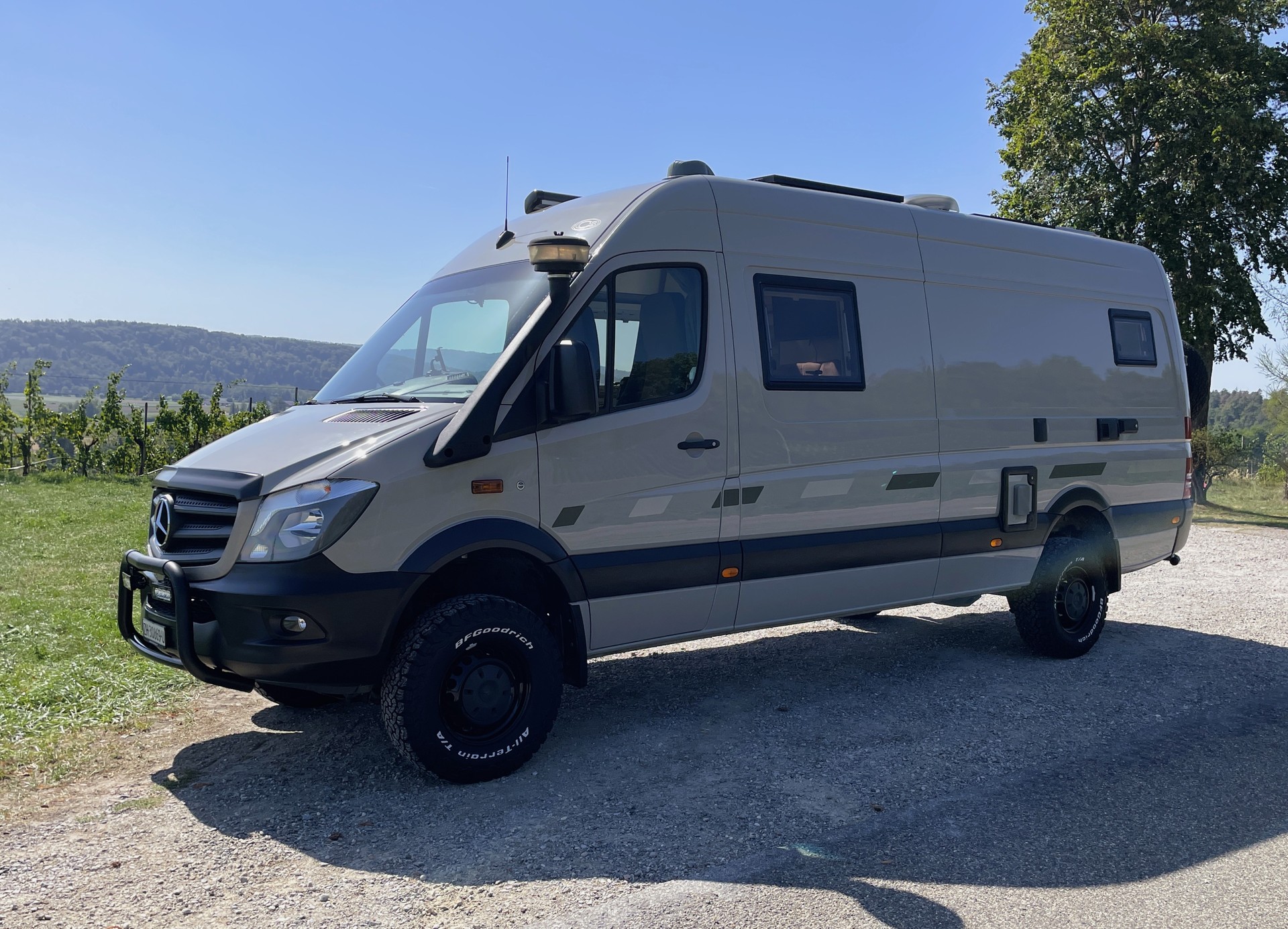 CS-REISEMOBILE Luxor auf Basis Mercedes-Benz Sprinter 319 CDI Oberaigner 4x4-image-6