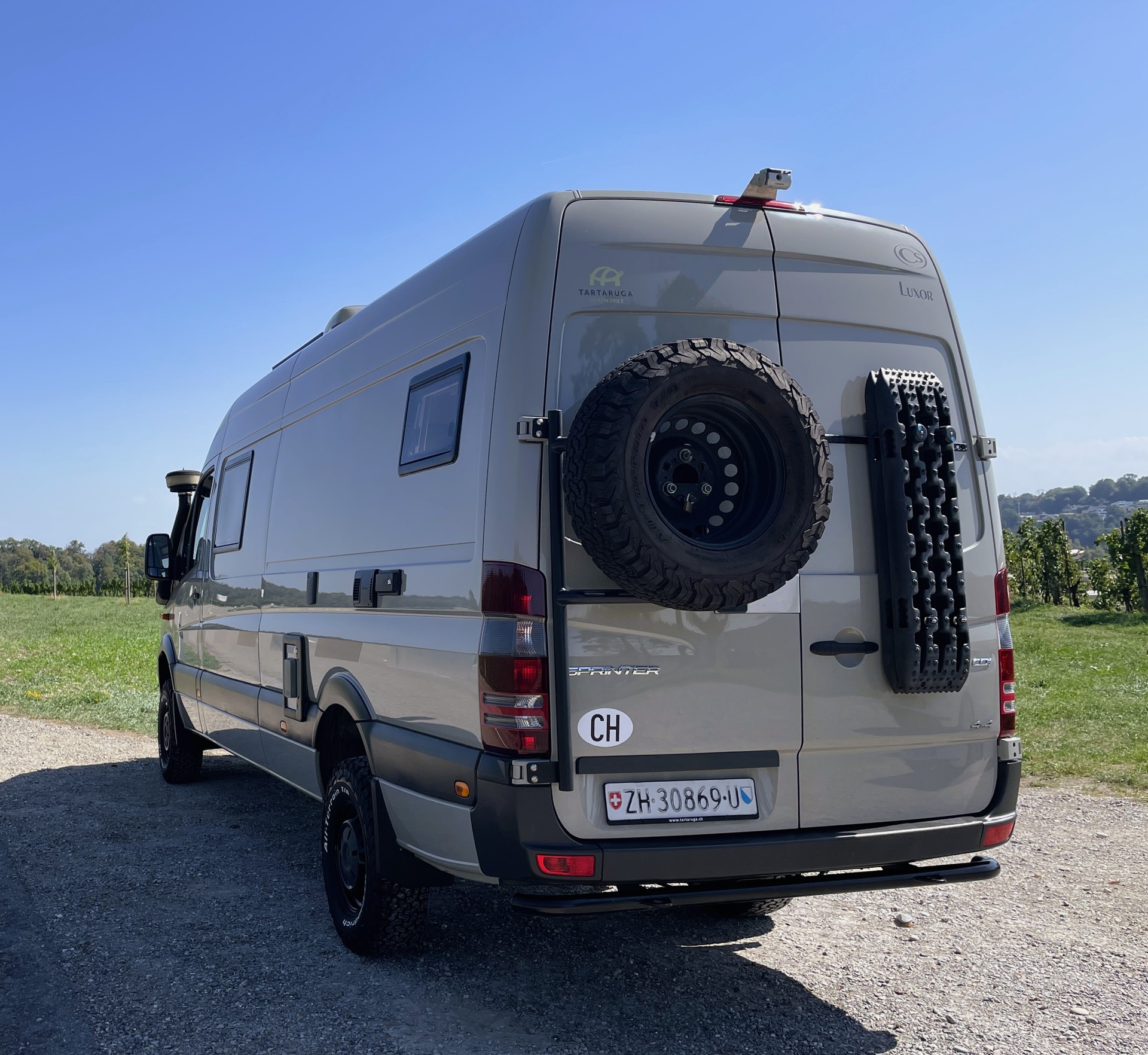 CS-REISEMOBILE Luxor auf Basis Mercedes-Benz Sprinter 319 CDI Oberaigner 4x4-image-5