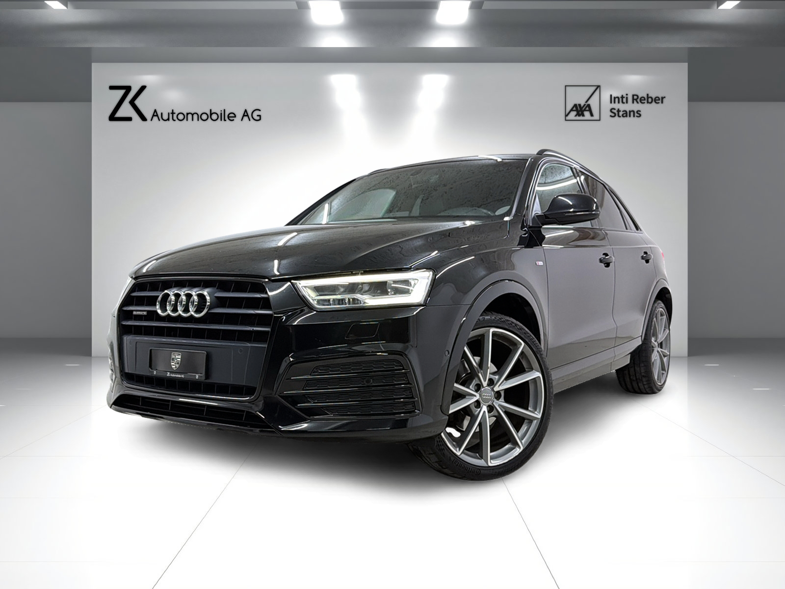 AUDI Q3 2.0 TDI 184PS S-Line Sport (Midnight Black) quattro S-tronic