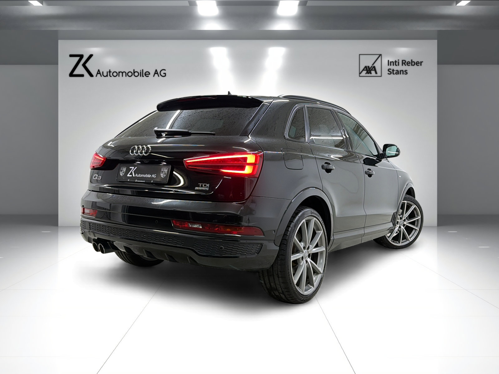 AUDI Q3 2.0 TDI 184PS S-Line Sport (Midnight Black) quattro S-tronic-image-1