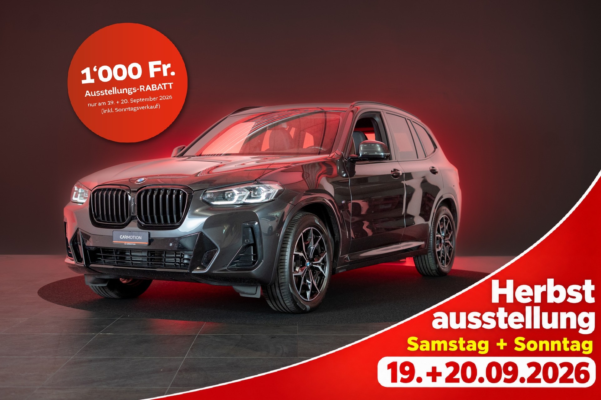 BMW X3 20i xDrive SAG M Sport / AHK / 360°Kamera / el.Heckklappe