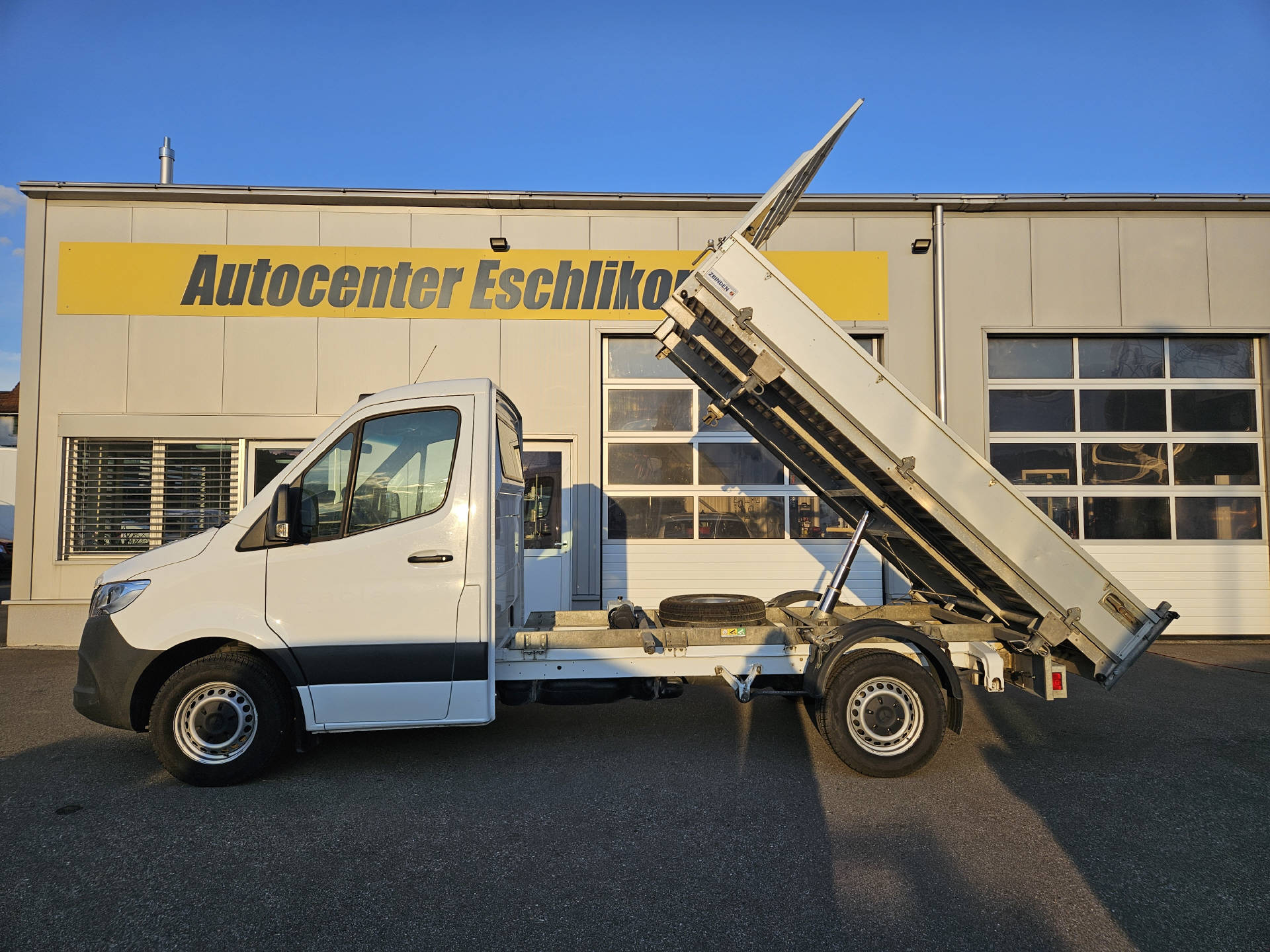 MERCEDES-BENZ Sprinter 315 Kab.-Ch. 3665 S 2.0 CDI 150 * Automat * Klima * 3-Seitenkipper *-image-0