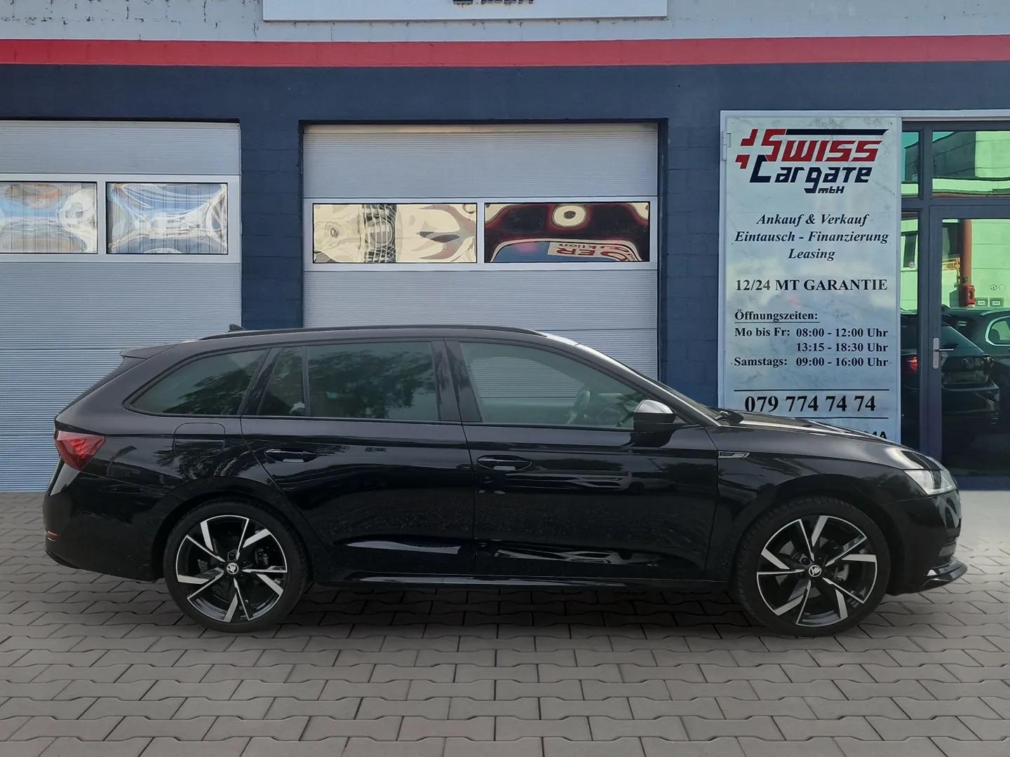 SKODA Octavia Combi 2.0 TSI SportLine DSG 4x4 190PS mit AHK-Vorbereitung & Head-Up Display-image-8