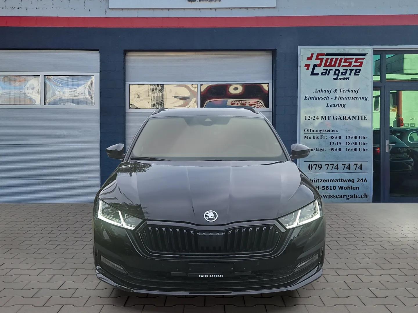 SKODA Octavia Combi 2.0 TSI SportLine DSG 4x4 190PS mit AHK-Vorbereitung & Head-Up Display-image-2