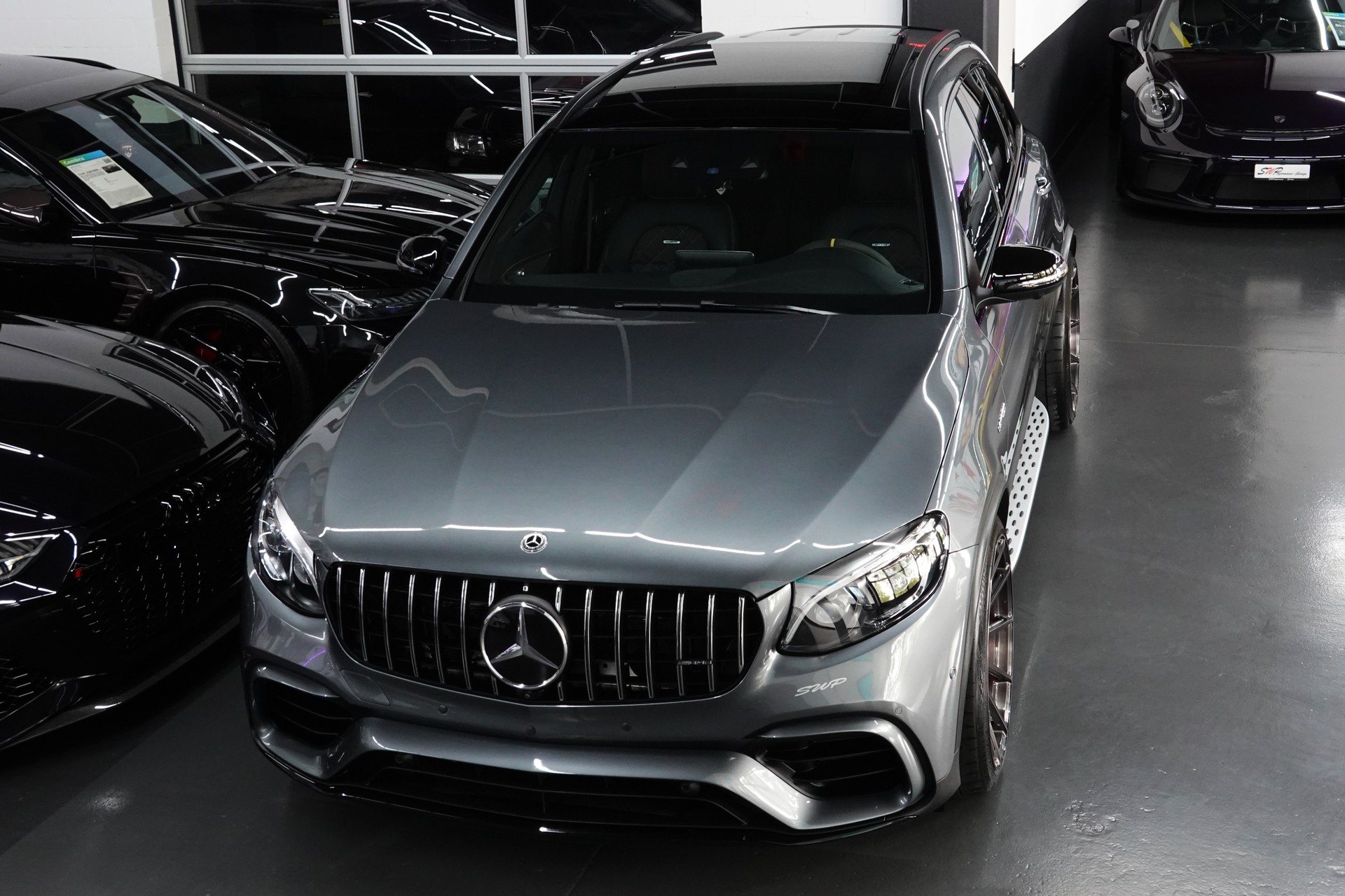 MERCEDES-BENZ GLC 63 S AMG EDITION 1 4-MATIC+9G-TRONIC DESIGNO FULL ON TOP 22"-image-3