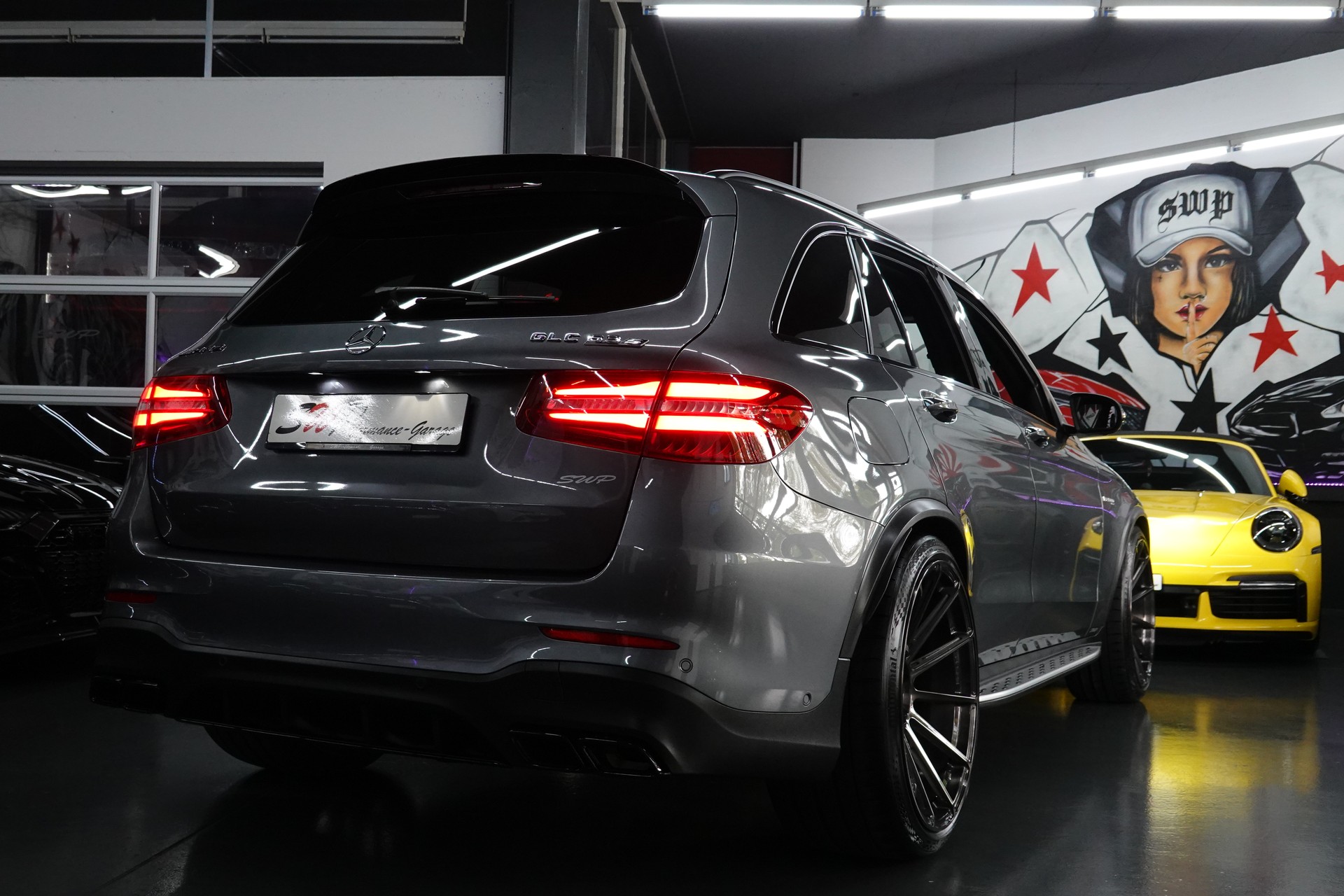MERCEDES-BENZ GLC 63 S AMG EDITION 1 4-MATIC+9G-TRONIC DESIGNO FULL ON TOP 22"-image-63