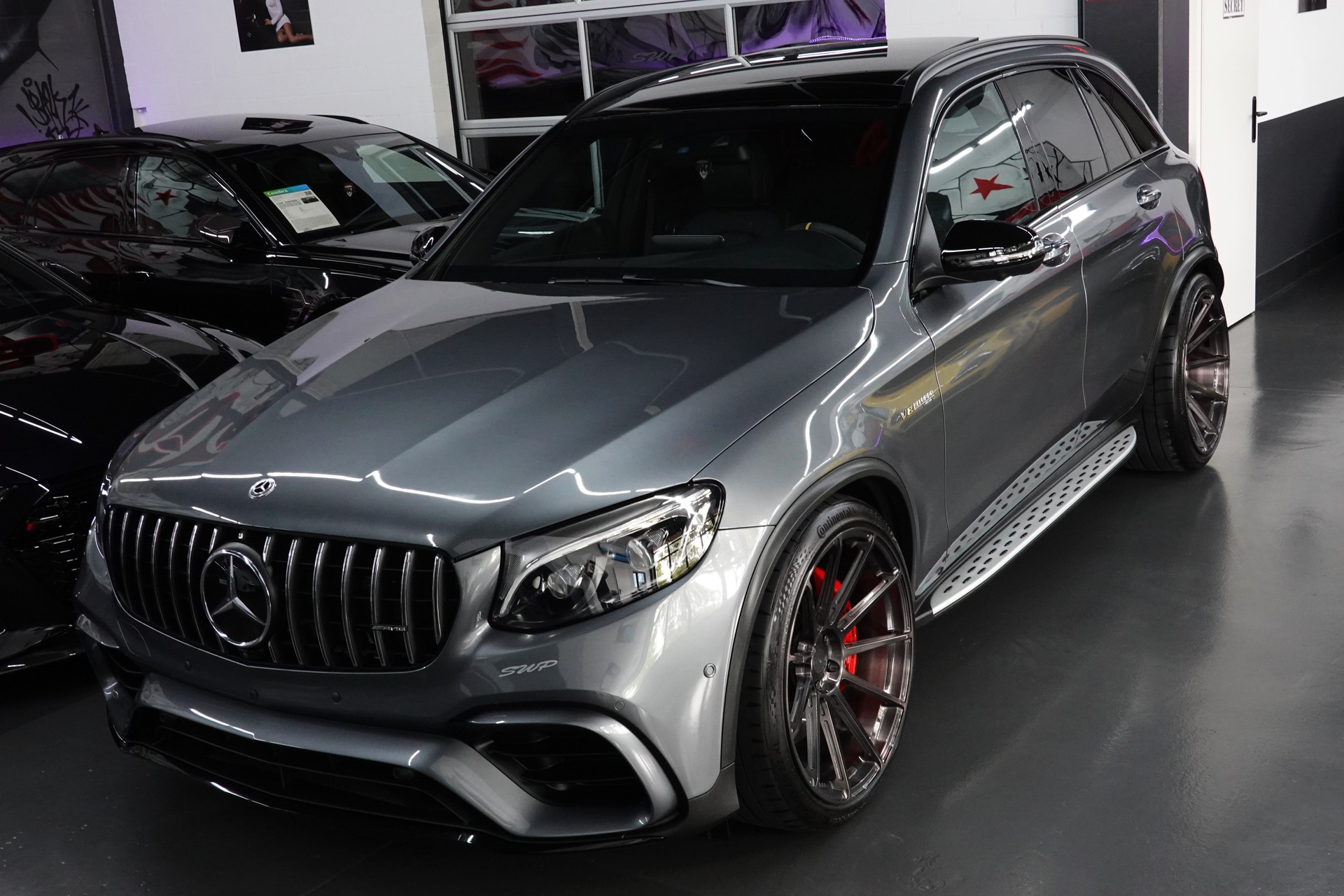 MERCEDES-BENZ GLC 63 S AMG EDITION 1 4-MATIC+9G-TRONIC DESIGNO FULL ON TOP 22"-image-2