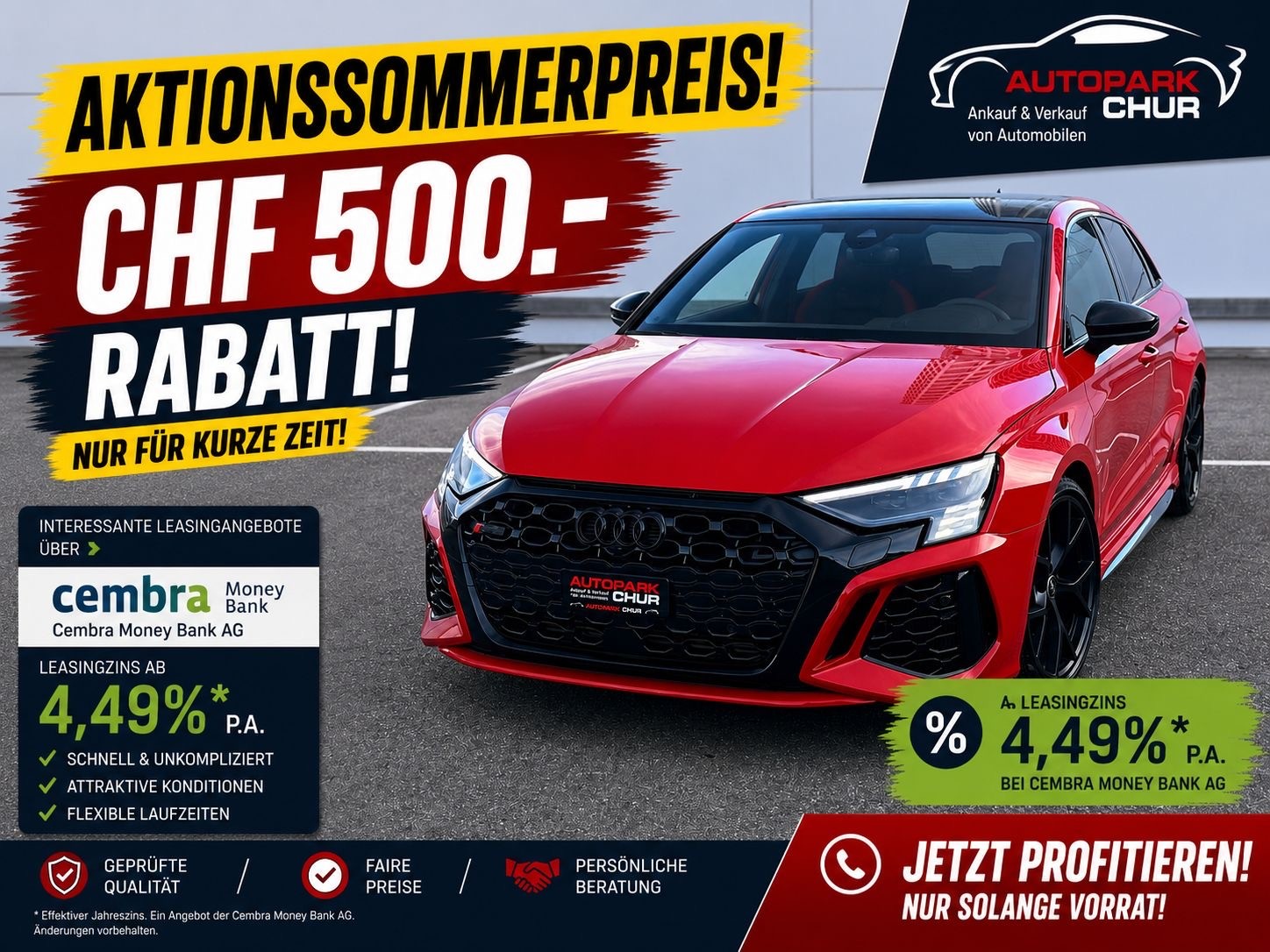 AUDI RS3 Sportback 2.5 TSI quattro S-tronic