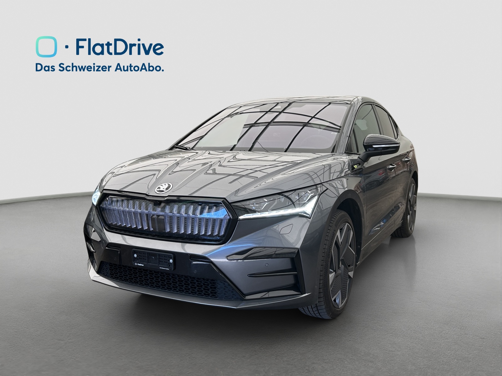 SKODA Enyaq Coupé RS iV 80 4x4 - Matrix-LED - 21 Zollaluräder Vision-image-0