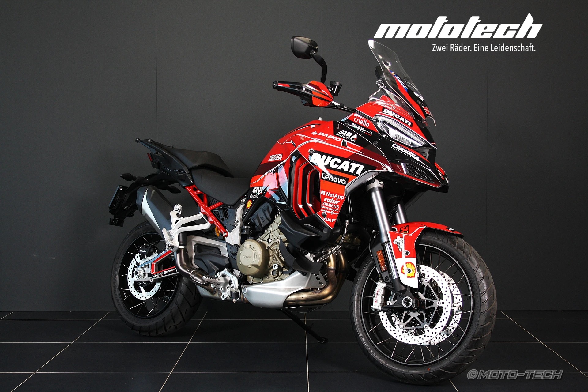 DUCATI Multistrada V4 S Radar Speichen LENOVO DESIGN