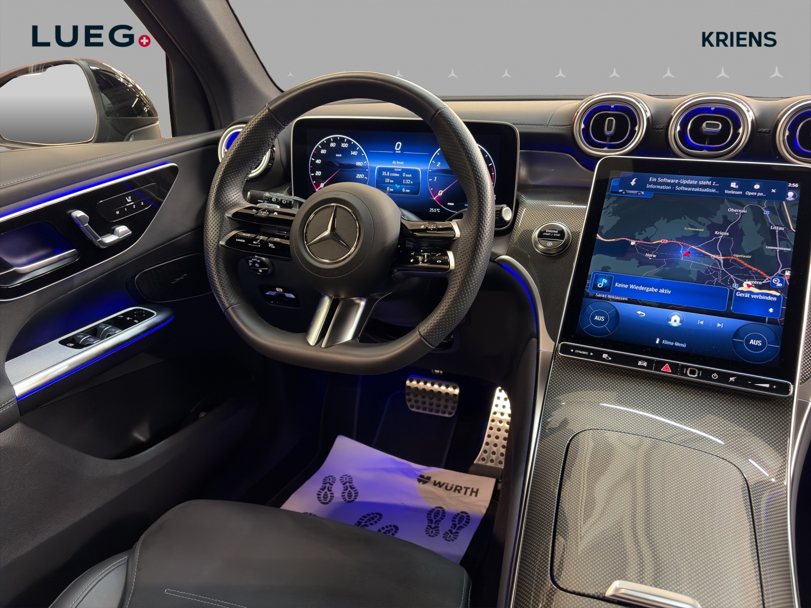 MERCEDES-BENZ GLC 200 4M - AMG / 360 Grad Kamera / Soundsytem / 20 Zoll Räder / metallic-image-8
