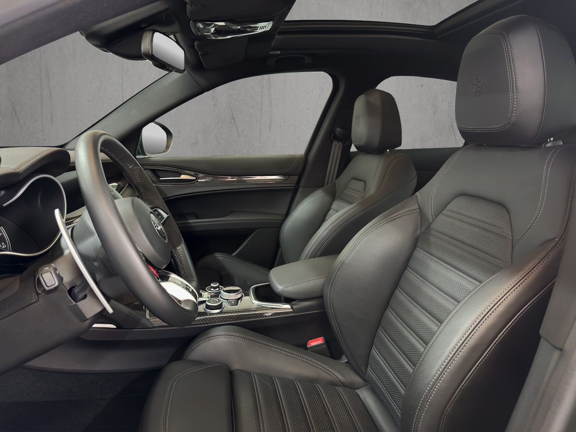 ALFA ROMEO Stelvio 2.9 V6 Quadrifoglio Pack Sky Q4 AT8 "Ocra Lipari"-image-7