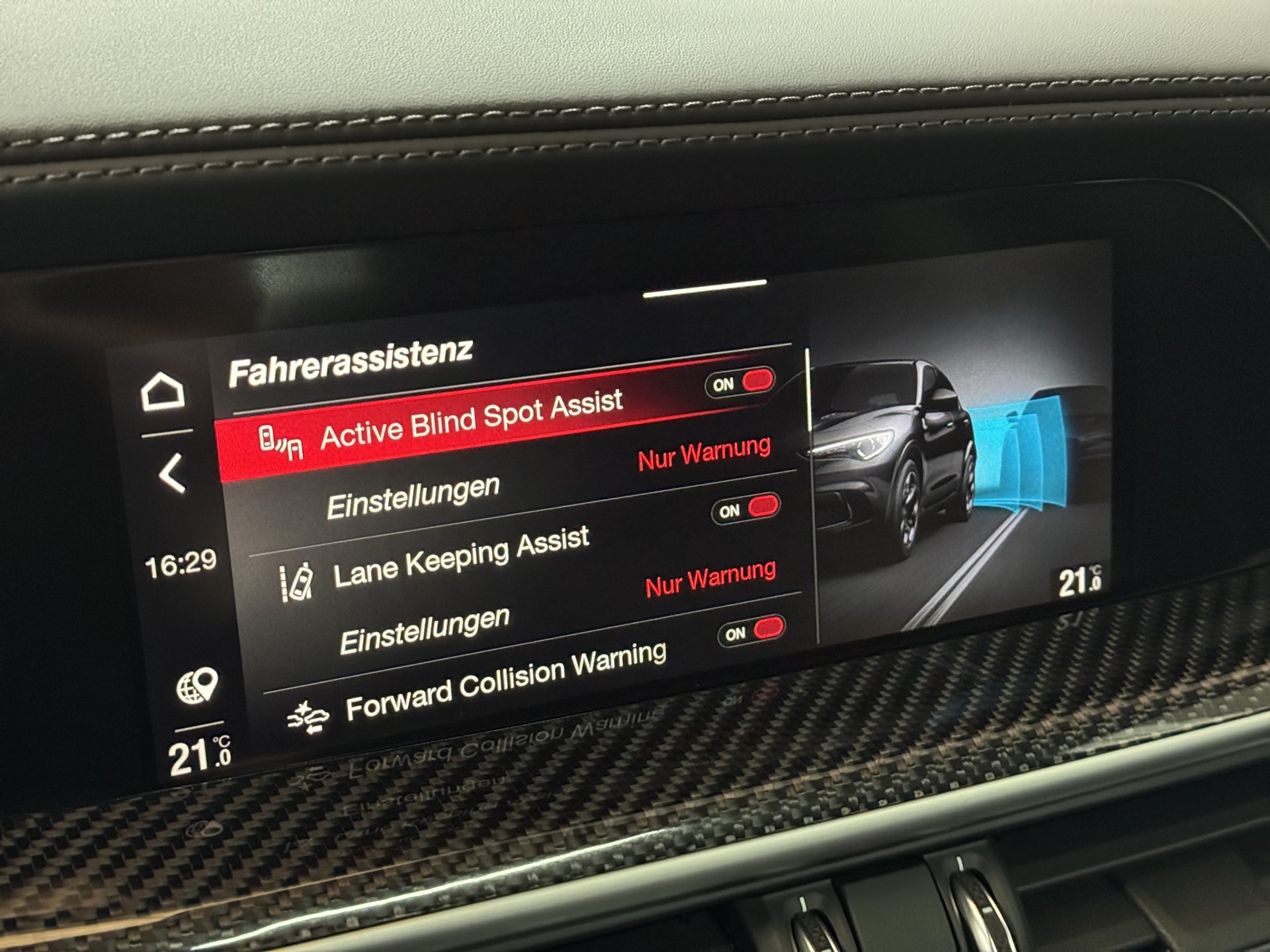 ALFA ROMEO Stelvio 2.9 V6 Quadrifoglio Pack Sky Q4 AT8 "Ocra Lipari"-image-20