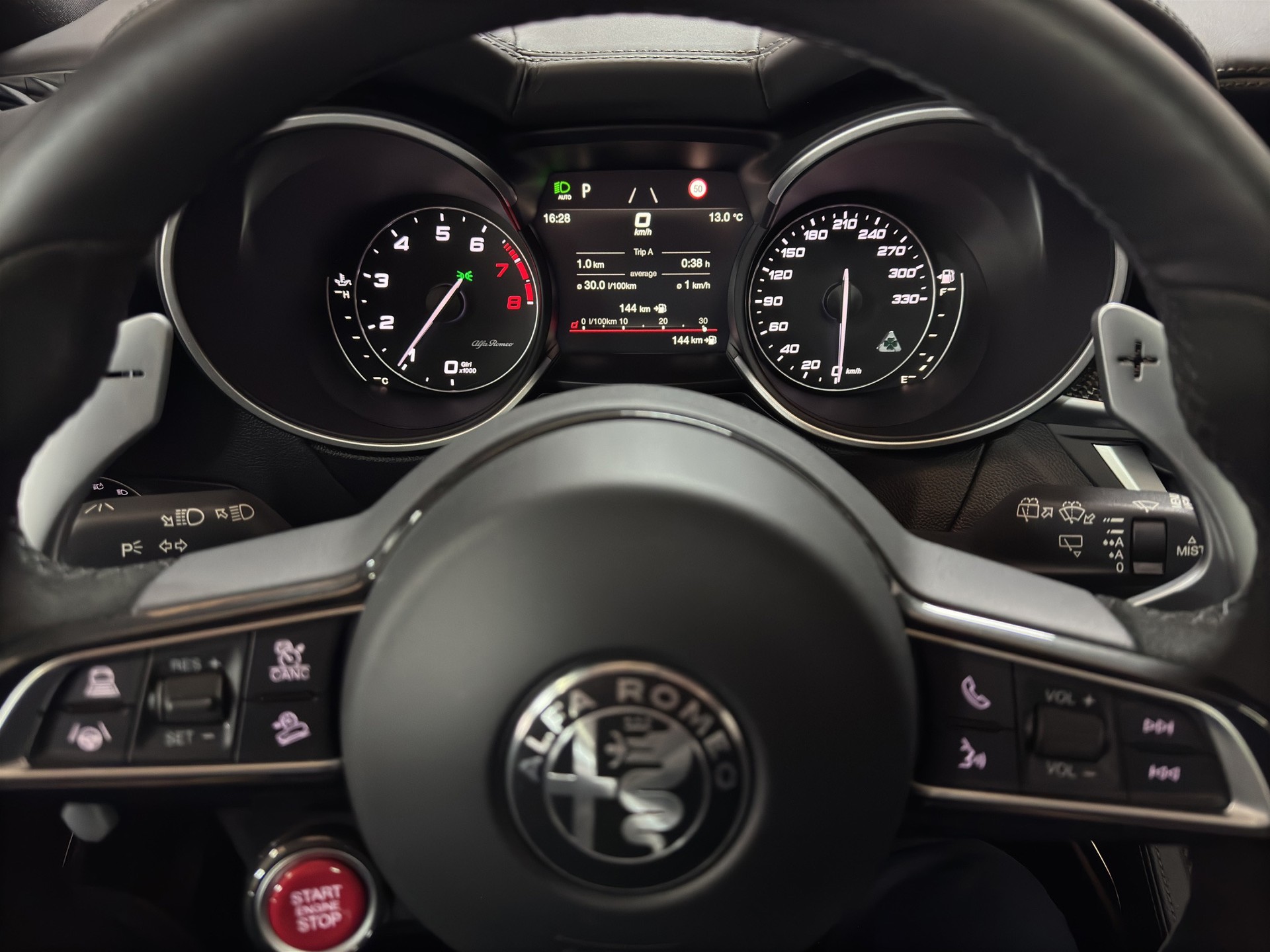 ALFA ROMEO Stelvio 2.9 V6 Quadrifoglio Pack Sky Q4 AT8 "Ocra Lipari"-image-15