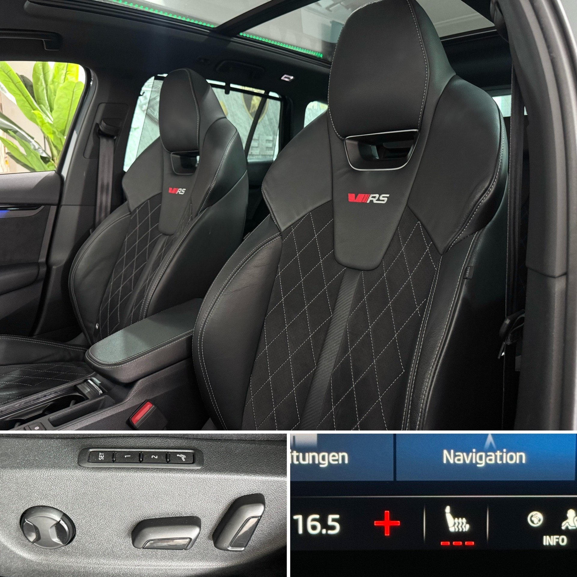 SKODA Octavia Combi 2.0 TDI DSG RS 4x4 **Vollausstattung**-image-6