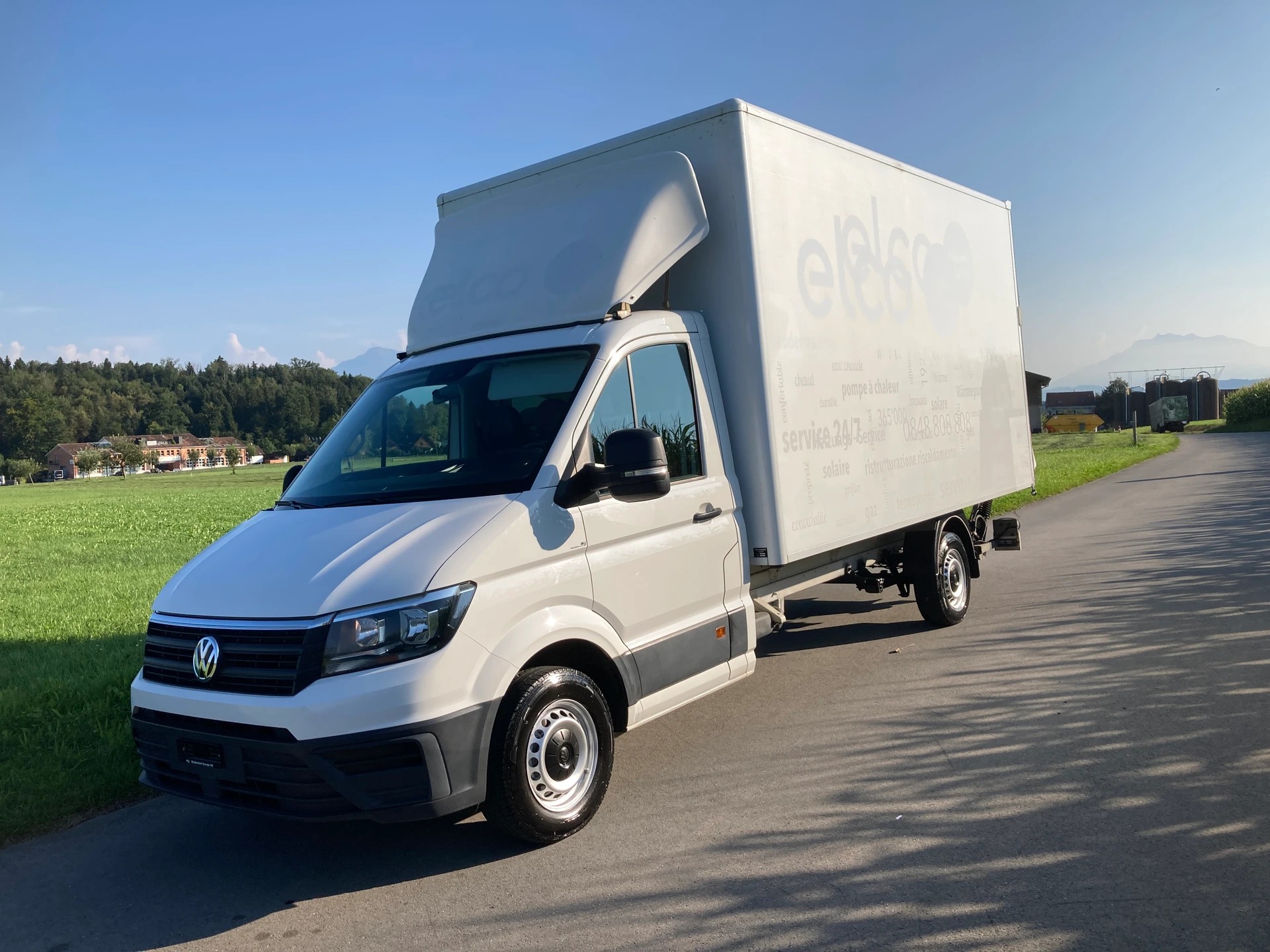 VW Crafter 35 2.0 BiTDI L3 **Kasten mit Hebebühne**-image-0