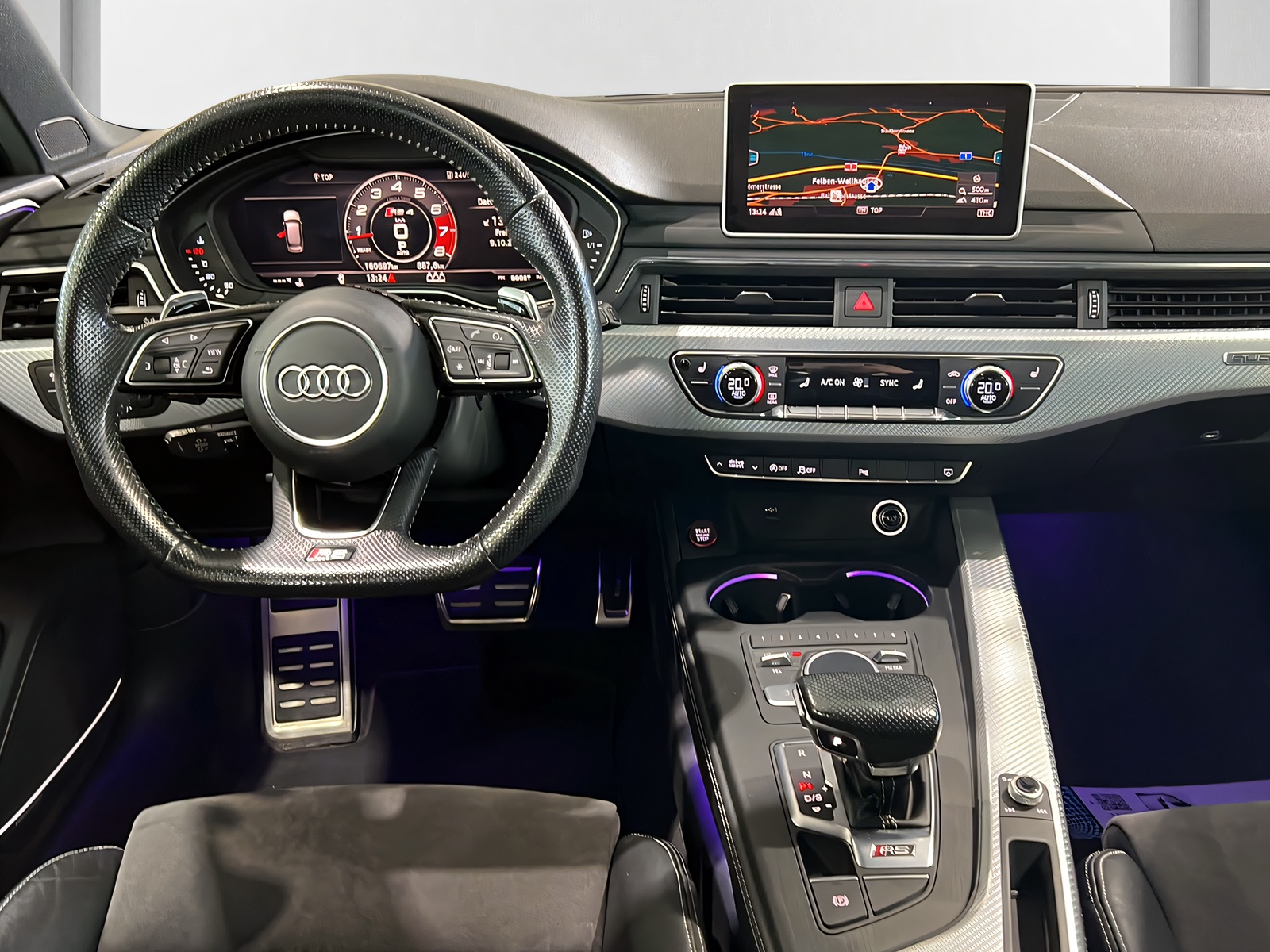 AUDI RS4 Avant 2.9 TFSI qu**Optikpaket,S-Sportsitze,Matrix LED,CH Auslieferung,Frisch ab MFK**-image-6