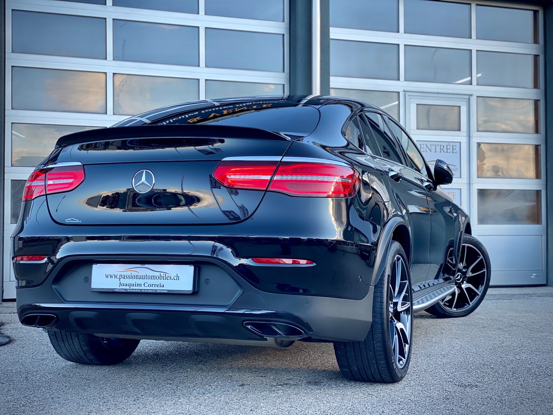 MERCEDES-BENZ GLC Coupé 43 AMG 4Matic 9G-Tronic - Véhicule Suisse (CH)-image-2