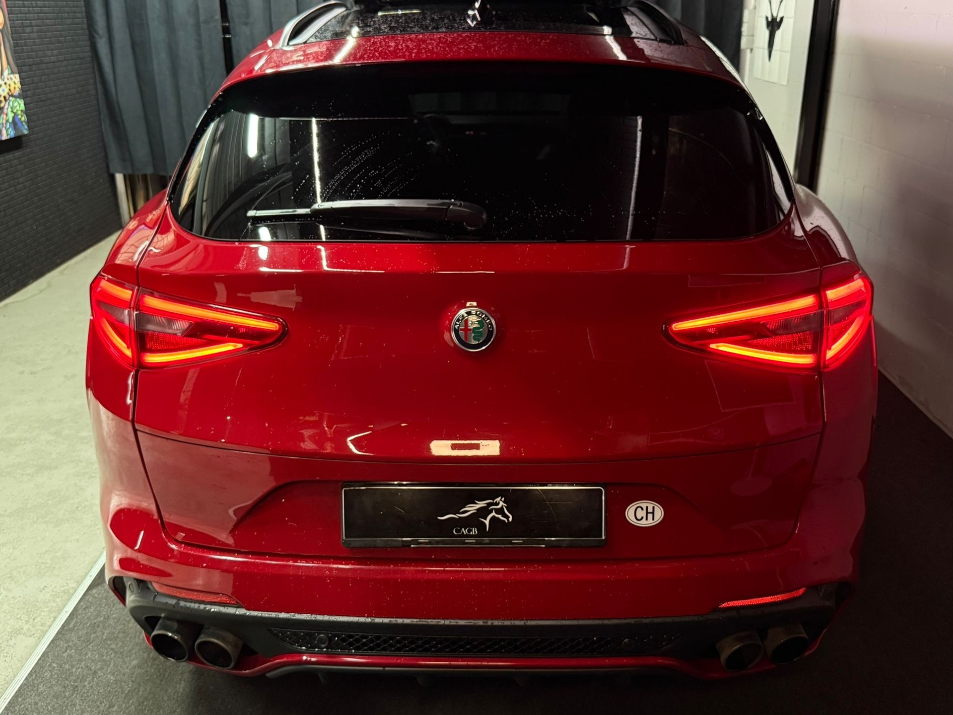 ALFA ROMEO Stelvio 2.9 V6 Quadrifoglio Q4 Automatic / Carbon / Panoramadach / Alcantara-image-4