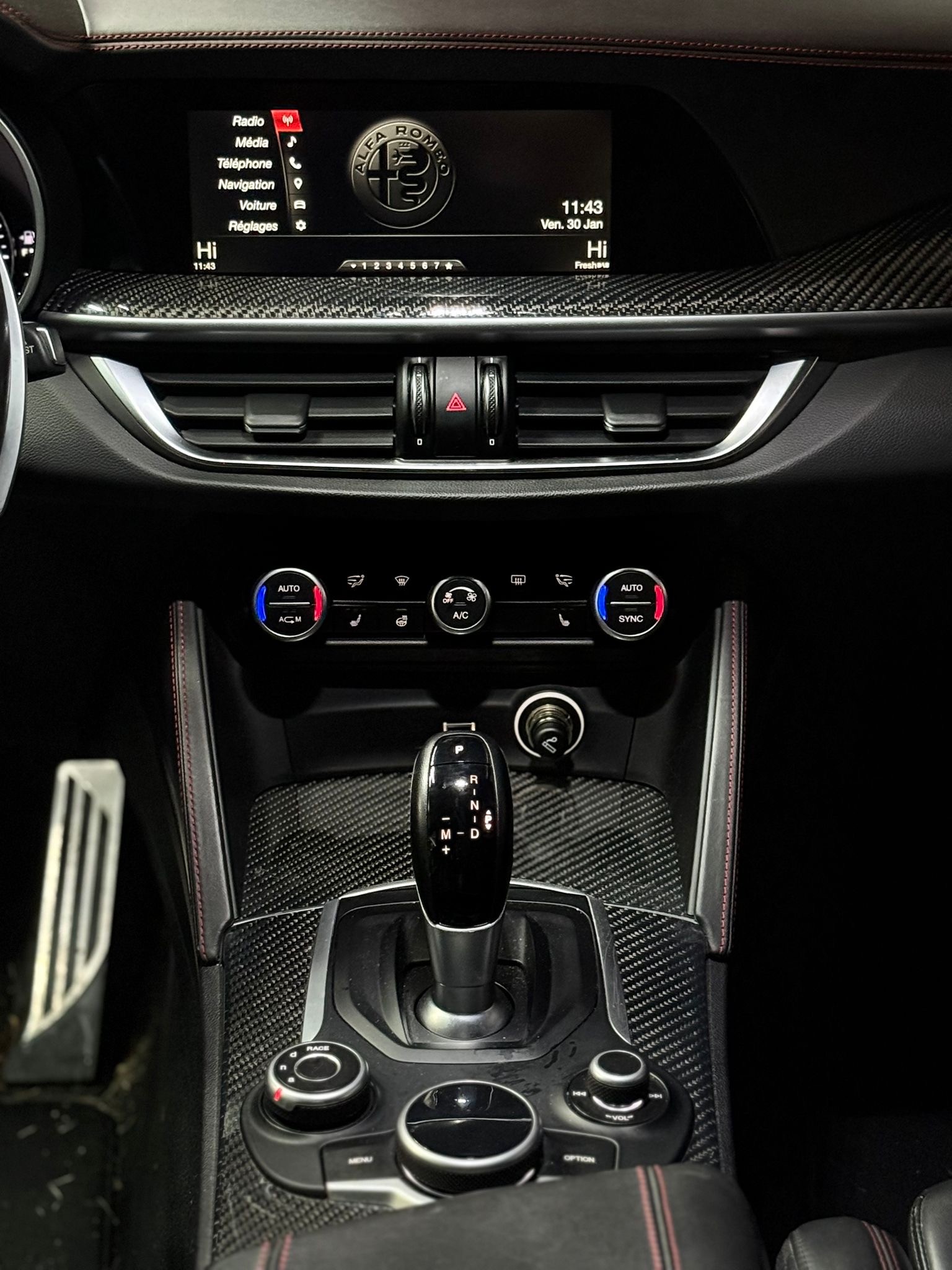 ALFA ROMEO Stelvio 2.9 V6 Quadrifoglio Q4 Automatic / Carbon / Panoramadach / Alcantara-image-15