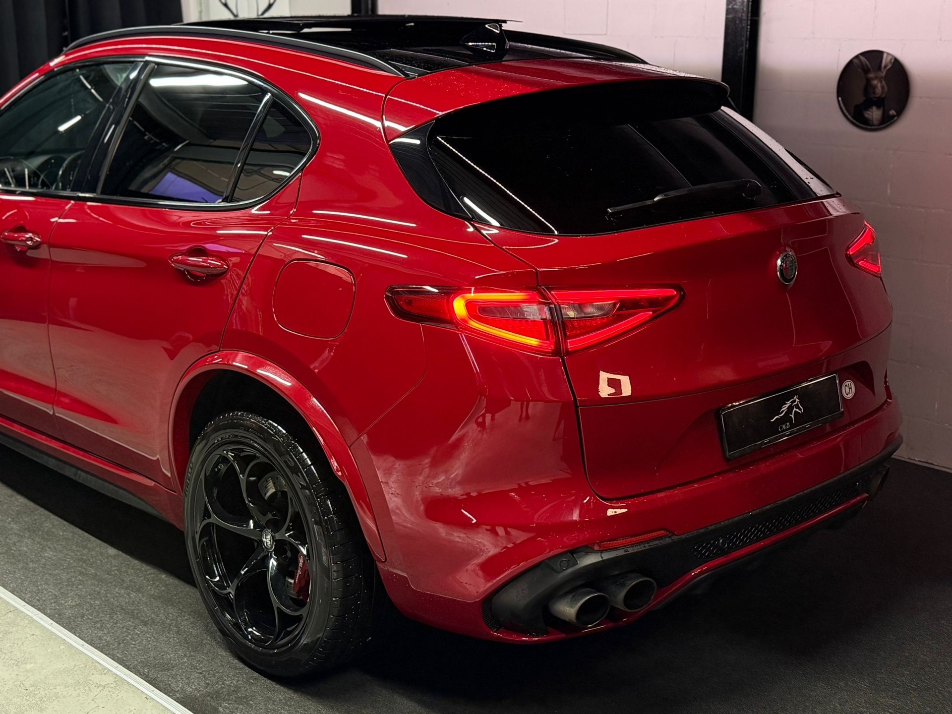 ALFA ROMEO Stelvio 2.9 V6 Quadrifoglio Q4 Automatic / Carbon / Panoramadach / Alcantara-image-3