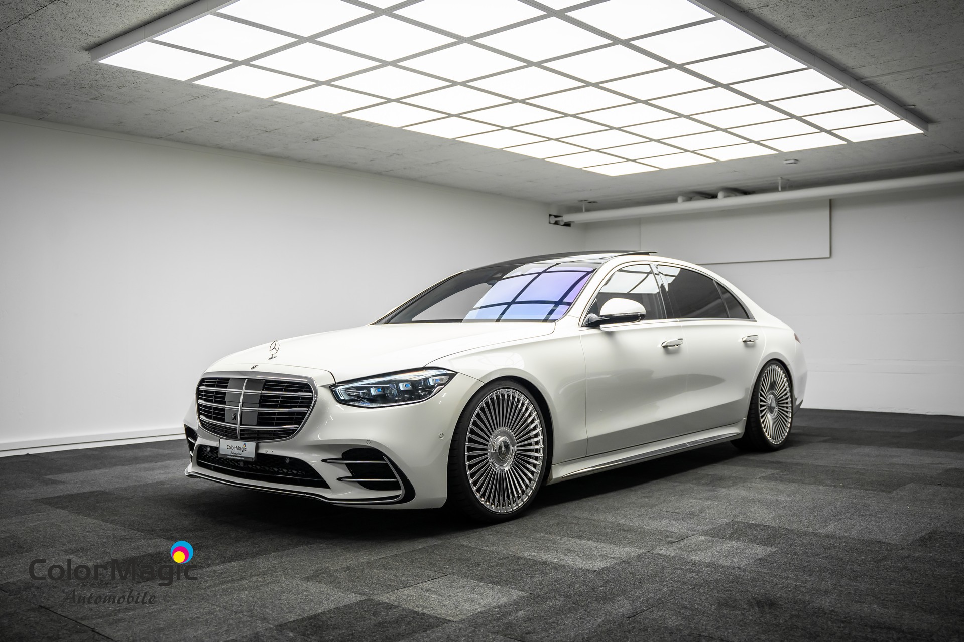 MERCEDES-BENZ * S 400 d L 4Matic AMG Line * CHAUFFEUR-PAKET * FOND ENTERTAINMENT * 22 ZOLL * LEASING AB 853.- *