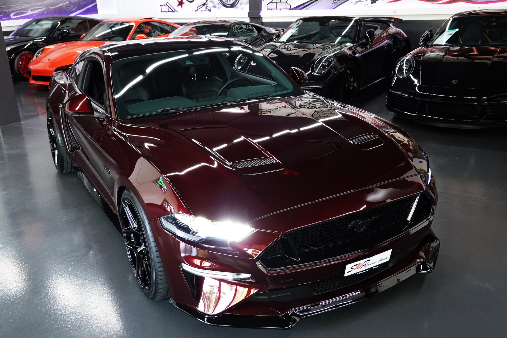 FORD MUSTANG FASTBACK 5.0 V8 GT AUTOMAT UNIKAT CHERRY-image-43