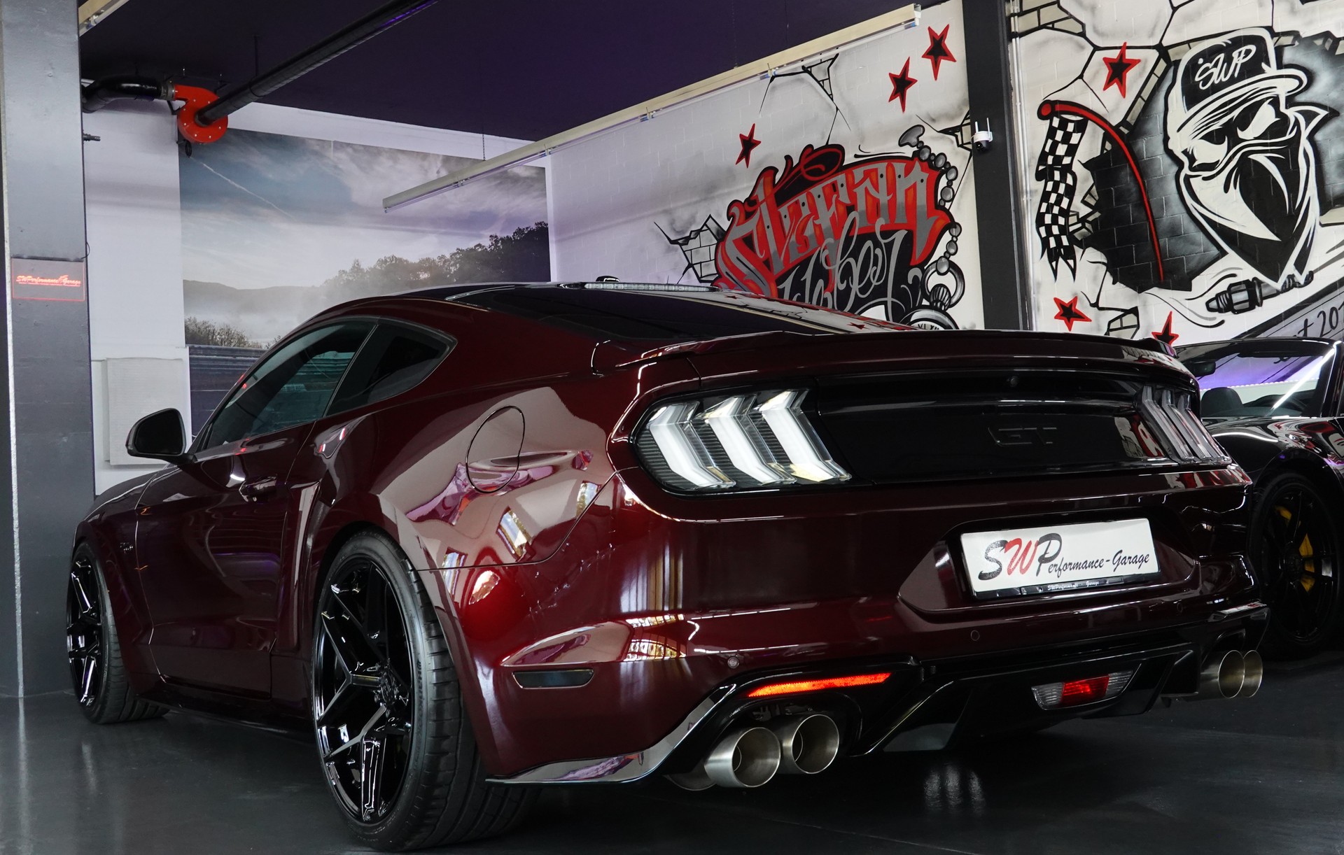 FORD MUSTANG FASTBACK 5.0 V8 GT AUTOMAT UNIKAT CHERRY-image-10