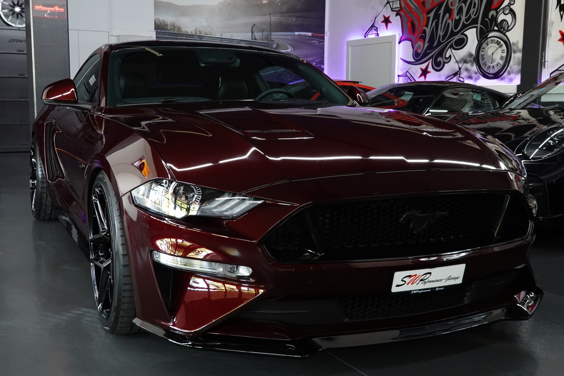FORD MUSTANG FASTBACK 5.0 V8 GT AUTOMAT UNIKAT CHERRY-image-16