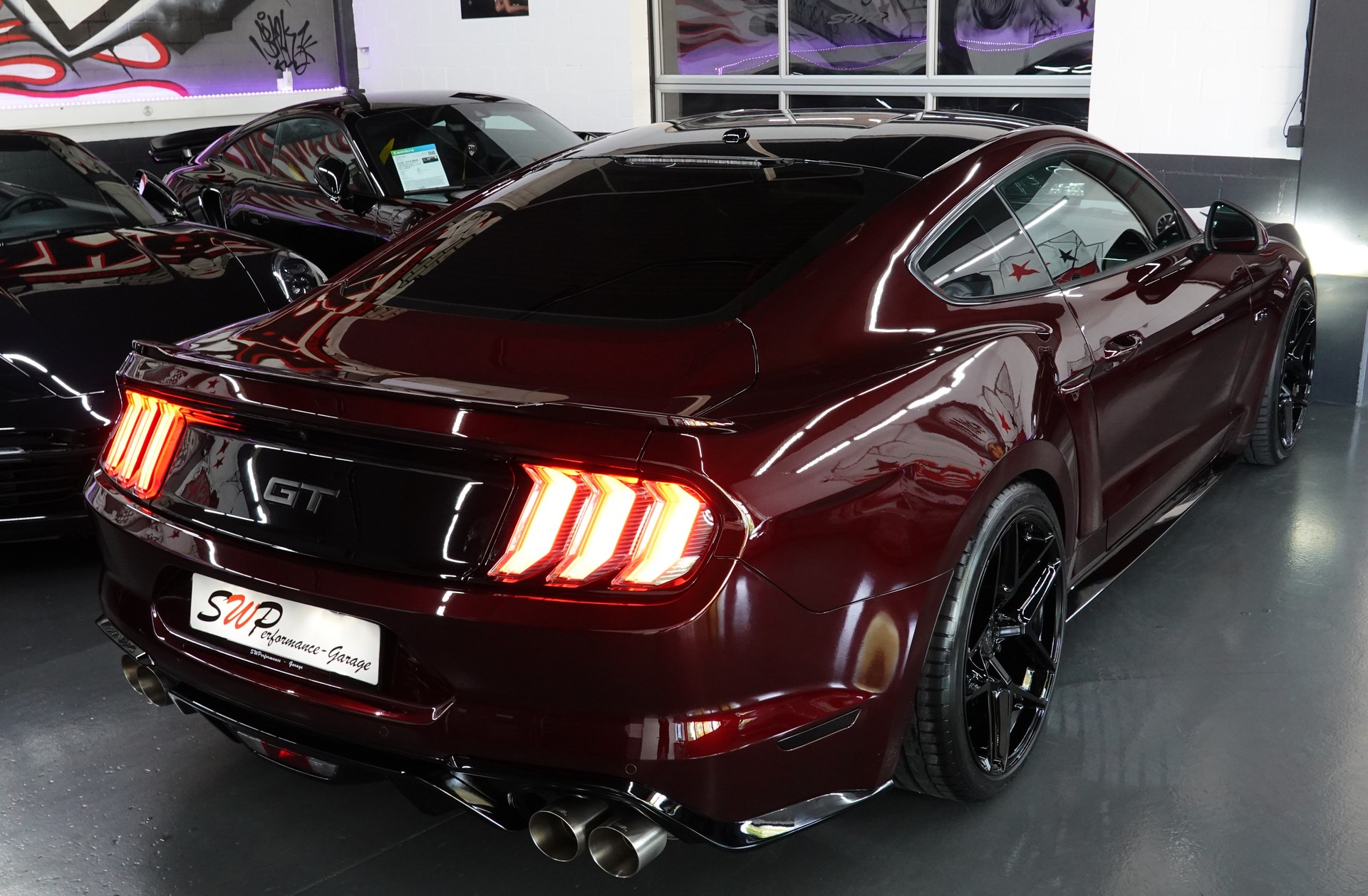 FORD MUSTANG FASTBACK 5.0 V8 GT AUTOMAT UNIKAT CHERRY-image-20