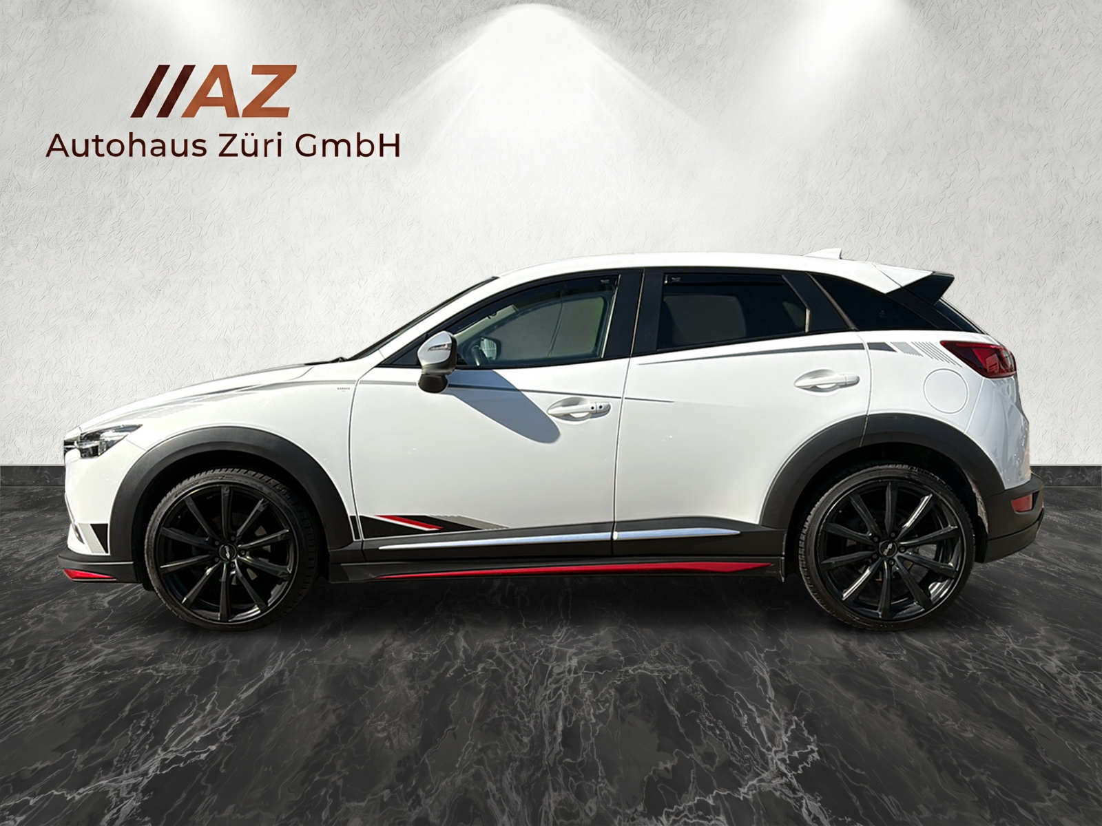 MAZDA CX-3 2.0 Ambition AWD Skyactiv Drive | Frisch ab MFK | Rückfahrkamera | Sitzheizung | 8-fach Alu | BOSE | Head-Up Display |-image-1