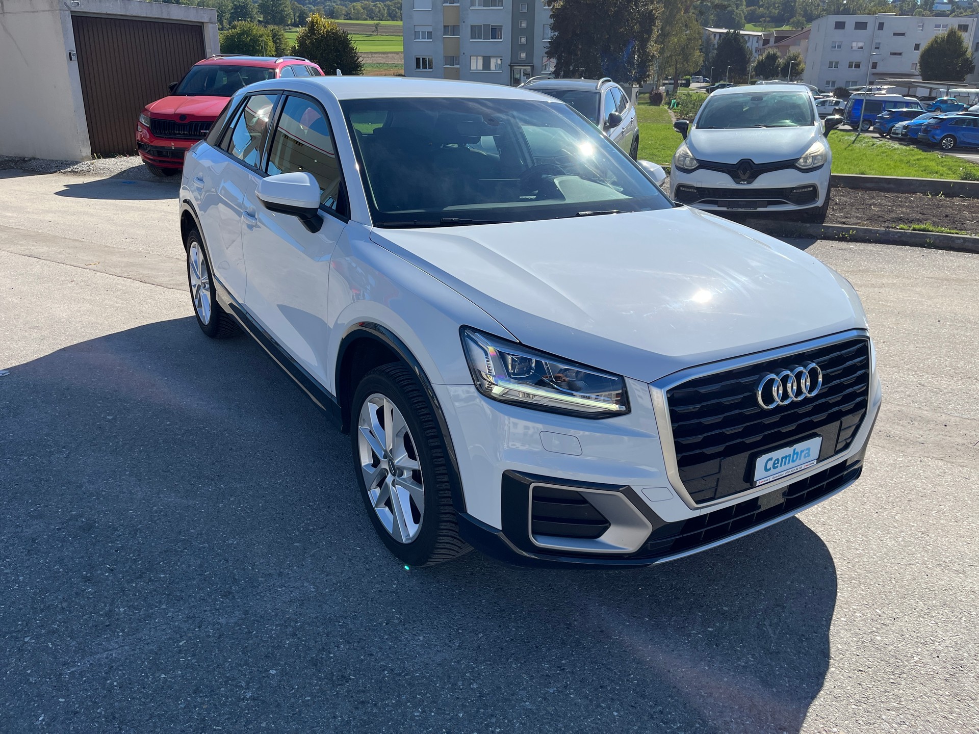 AUDI Q2 1.4 TFSI sport S-tronic (Automatique) 150CV Blanc nacrée! Expertisé du jour, TOP!-image-0