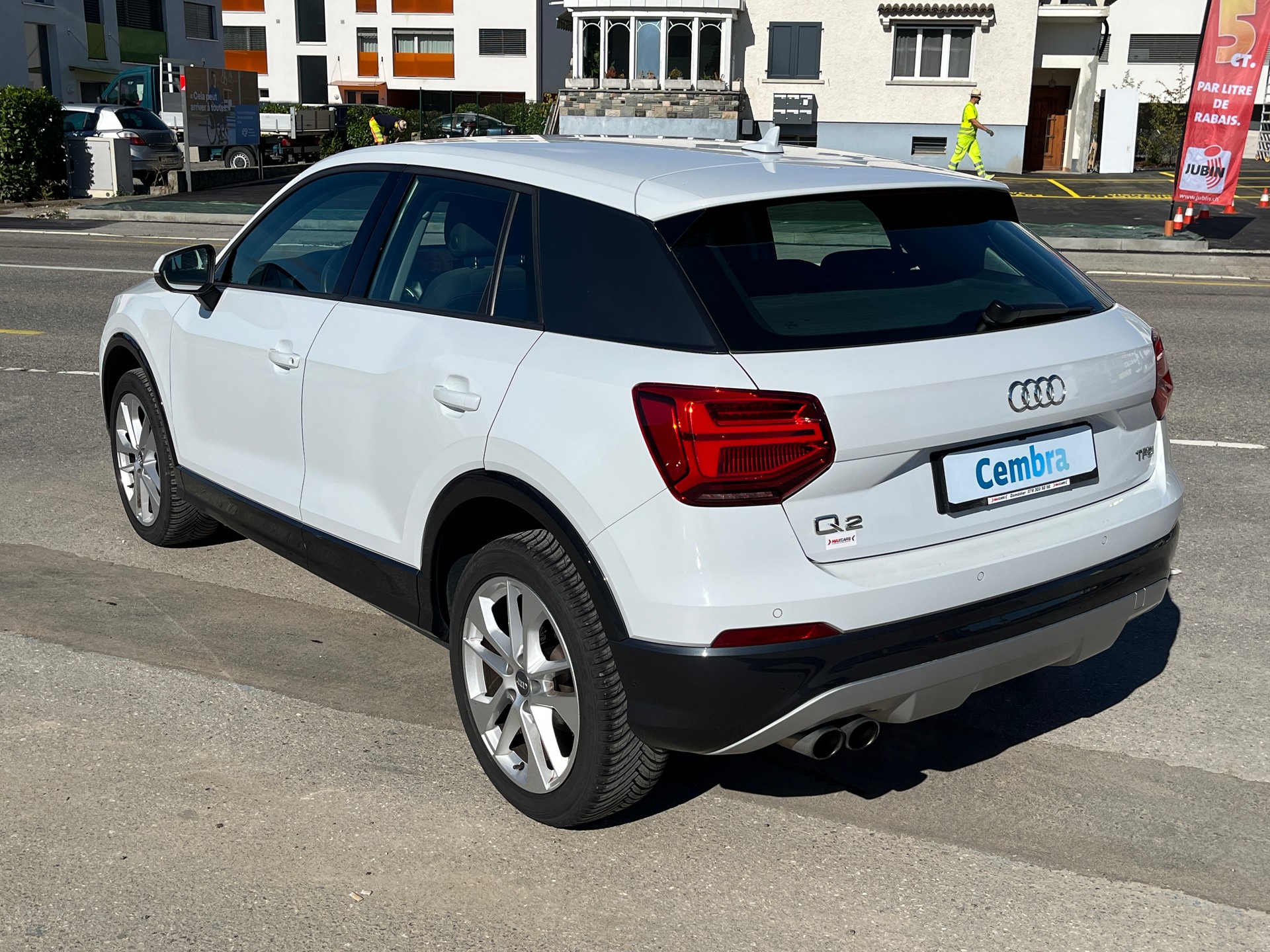 AUDI Q2 1.4 TFSI sport S-tronic (Automatique) 150CV Blanc nacrée! Expertisé du jour, TOP!-image-2