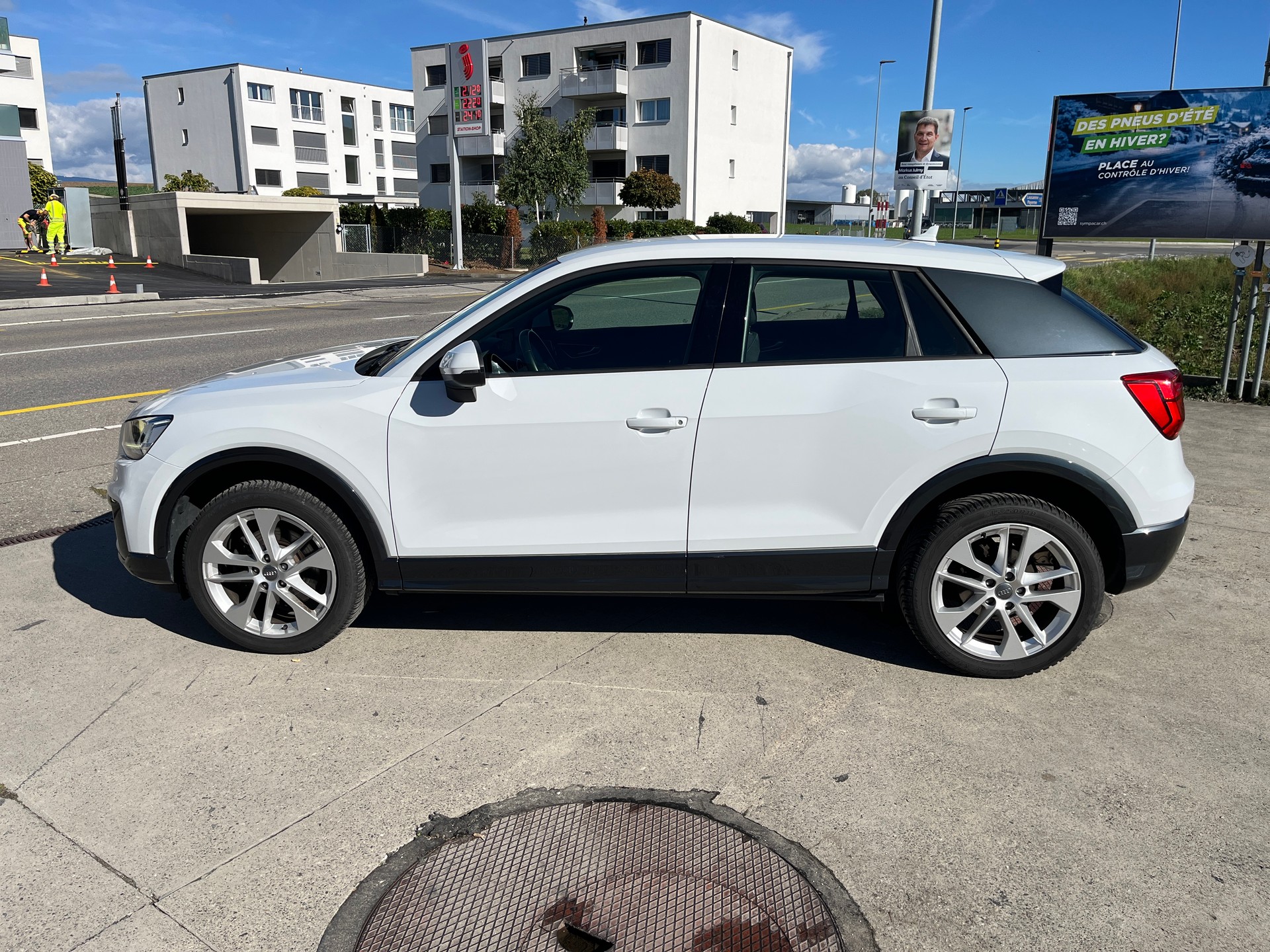 AUDI Q2 1.4 TFSI sport S-tronic (Automatique) 150CV Blanc nacrée! Expertisé du jour, TOP!-image-4