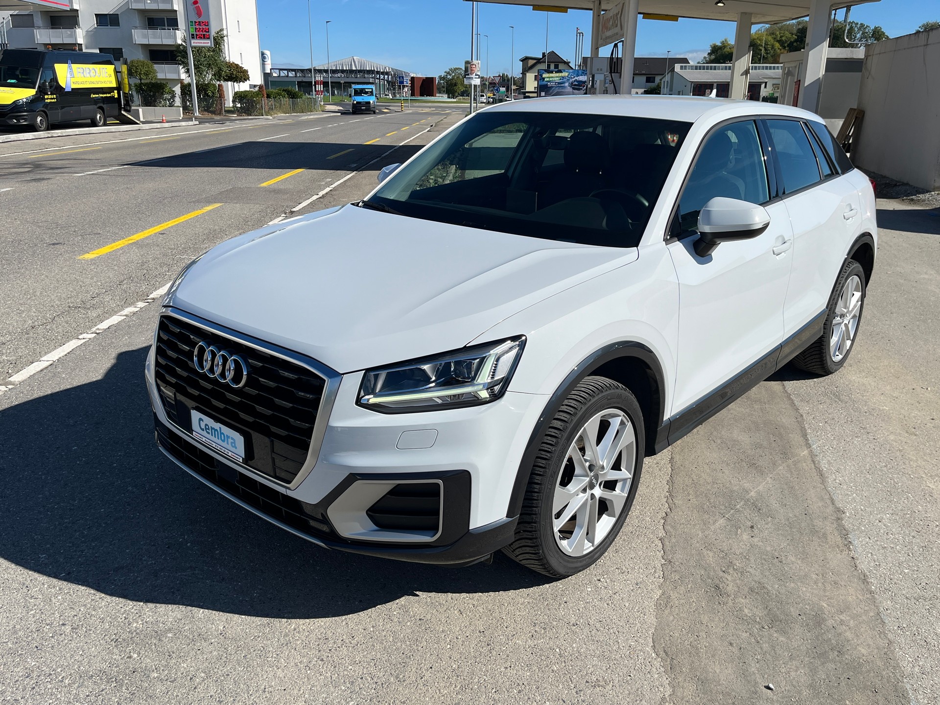 AUDI Q2 1.4 TFSI sport S-tronic (Automatique) 150CV Blanc nacrée! Expertisé du jour, TOP!-image-1