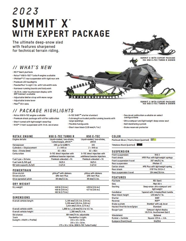 SKIDOO Summit Expert 850 Turbo R-image-15