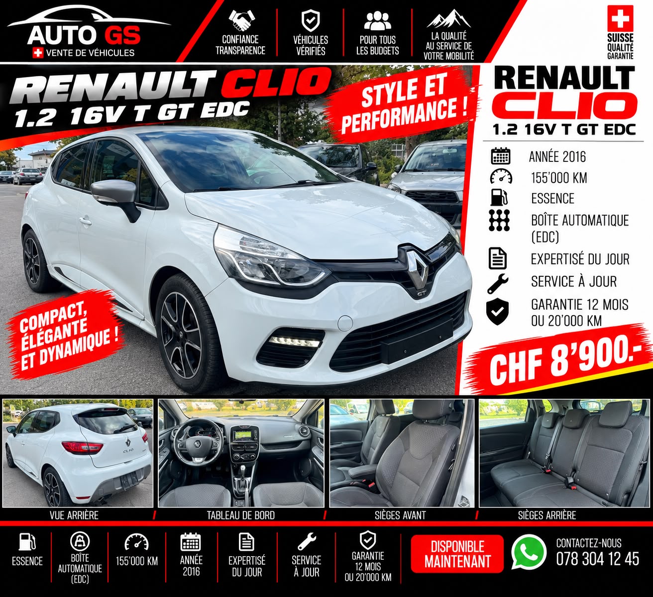 RENAULT Clio 1.2 16V T Limited GT-image-0