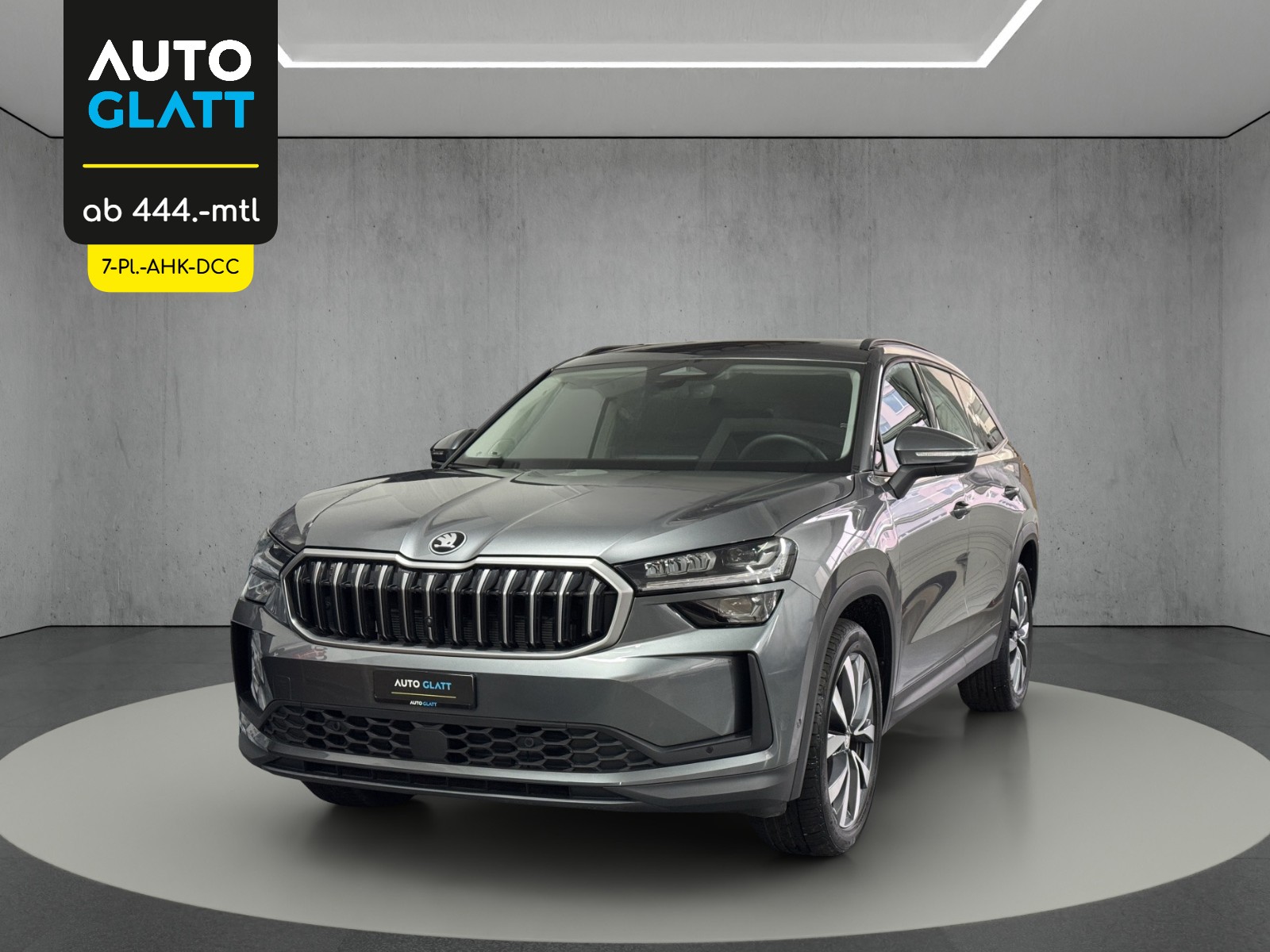 SKODA Kodiaq 1.5 TSI mHEV Selection 7-Plätzer "AHK-DCC-Leder-360°Park Assist IPA"-image-0
