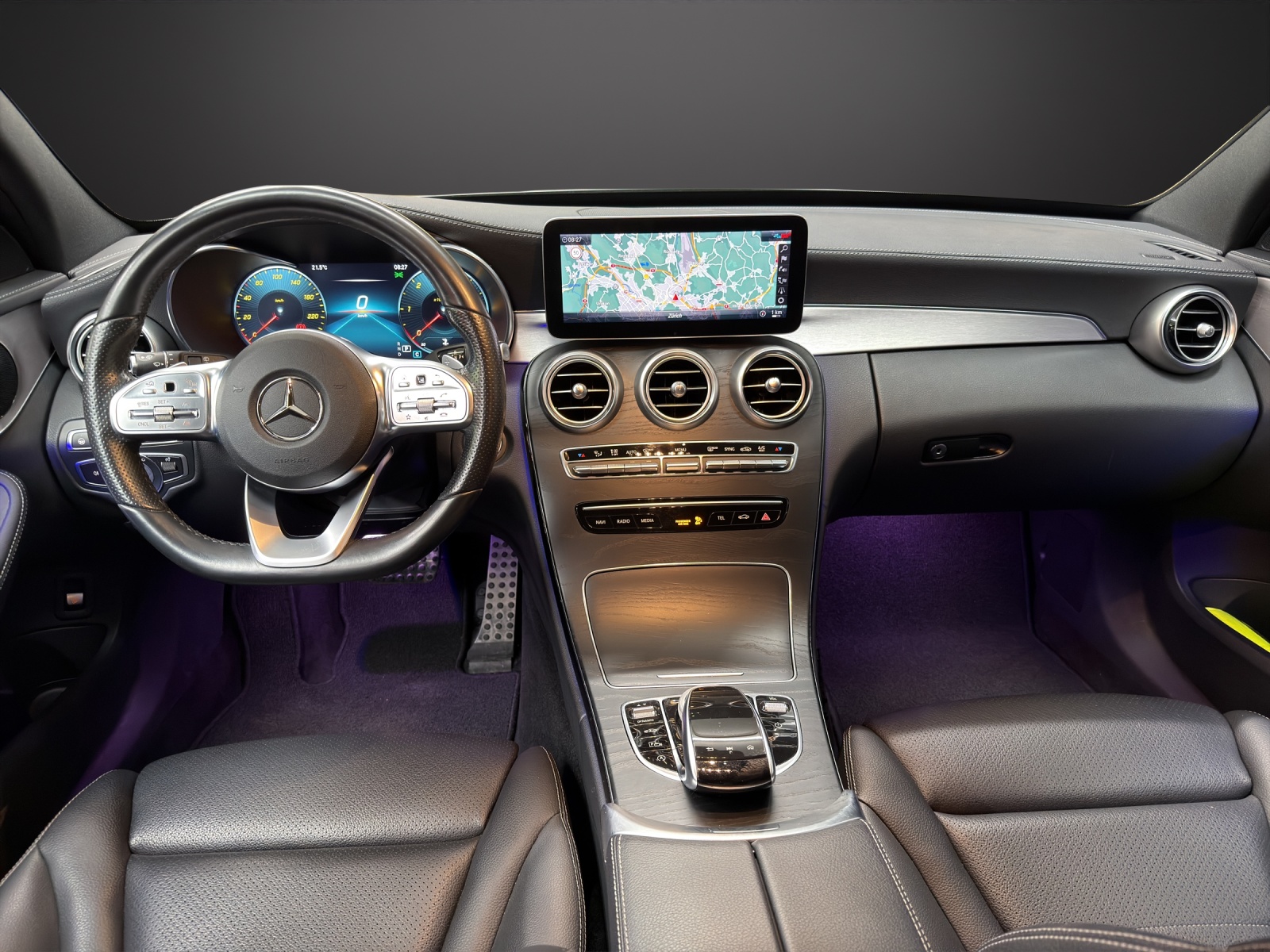 MERCEDES-BENZ C 220d SwissStar AMG L.4M-image-5