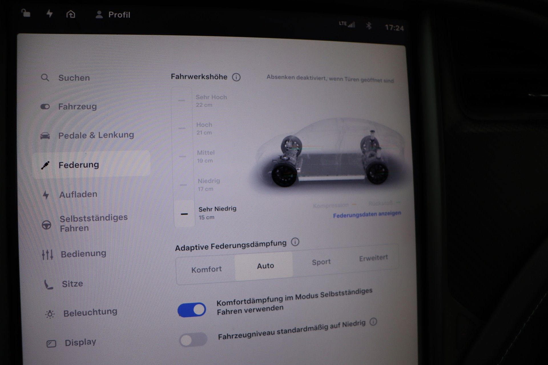 TESLA MODEL X PERFORMANCE LUDICROUS * BLACK ON WHITE * GARANTIE AUF ANTRIEB & BATTERIE * CH-AUTO * CHF 500.- IM MONAT OHNE ANZAHLUNG *-image-29